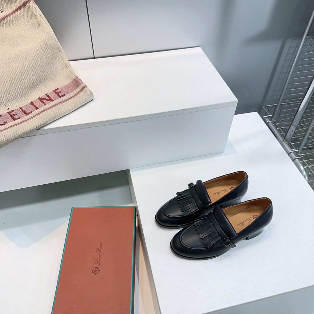 “High-Quality Oxen Leather Shoes: Classic Design with Italian Craftsmanship | Sizes 35-41” - 图片 2