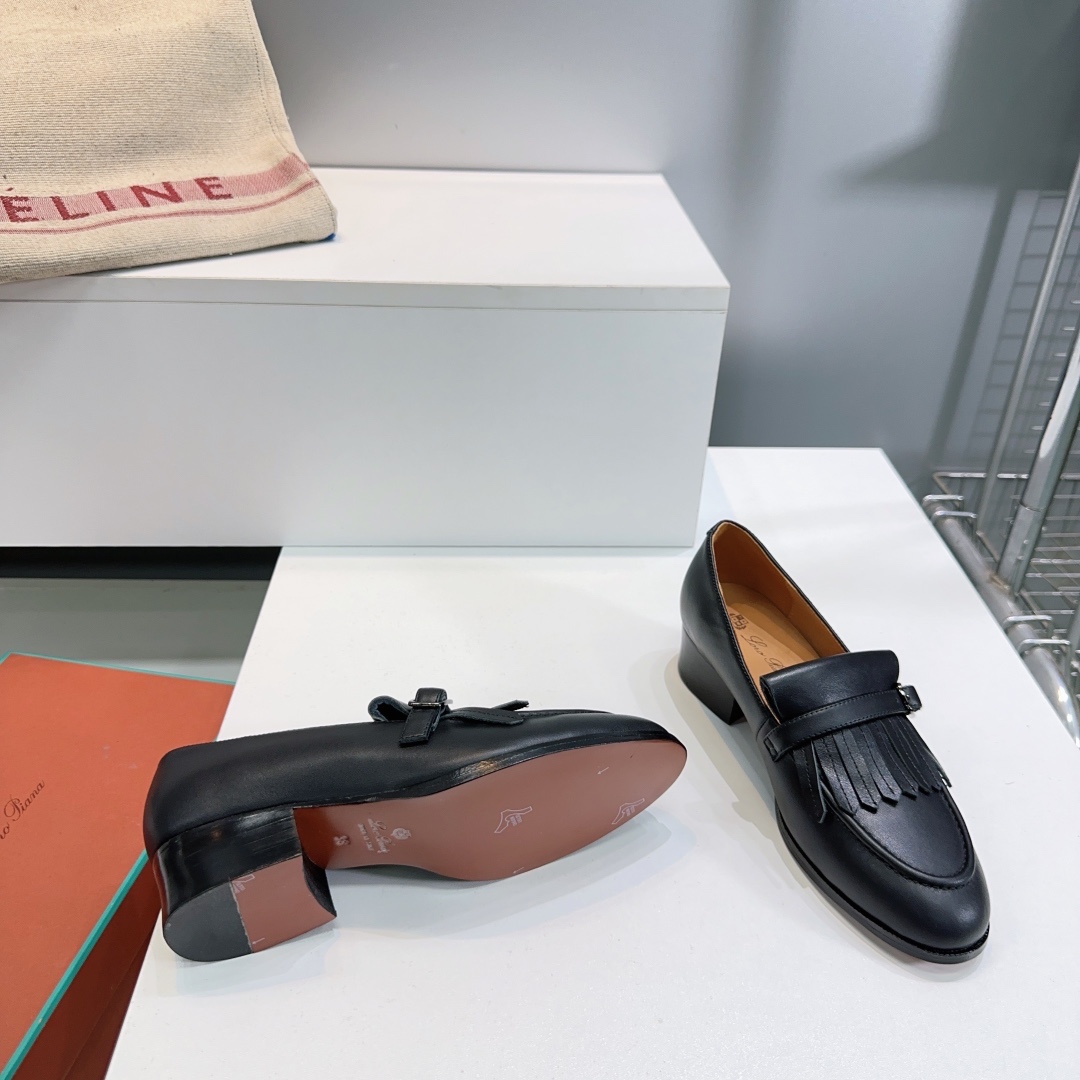 “High-Quality Oxen Leather Shoes: Classic Design with Italian Craftsmanship | Sizes 35-41” - 图片 7