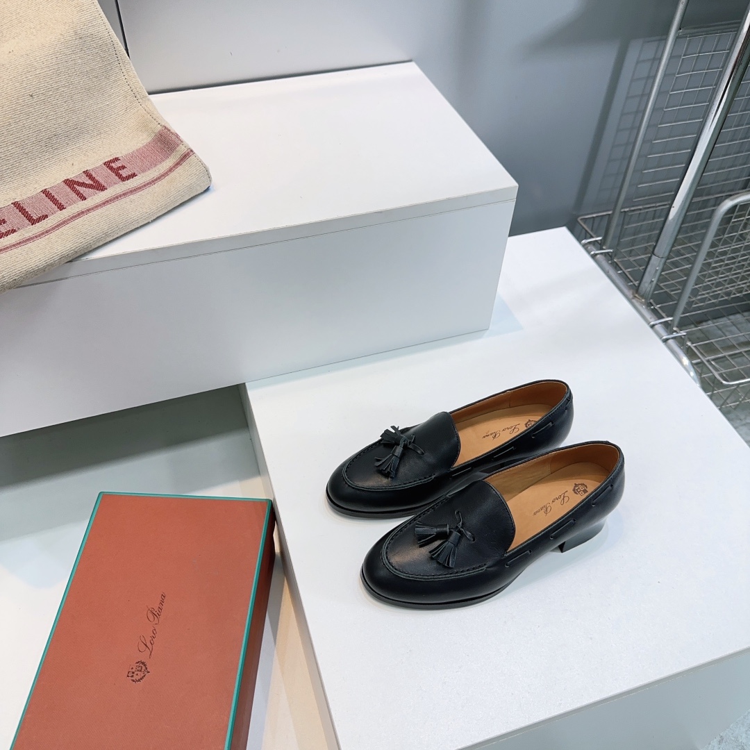 Title: High-Quality Loro Piana Recreational Shoes Summary Summary: Italian-made shoes with oxen leather, classic design, low-key heel, imported calf skin, sizes 35- - 图片 3