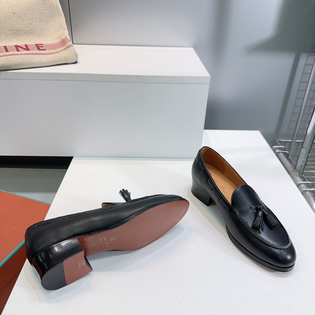 Title: High-Quality Loro Piana Recreational Shoes Summary Summary: Italian-made shoes with oxen leather, classic design, low-key heel, imported calf skin, sizes 35- - 图片 6