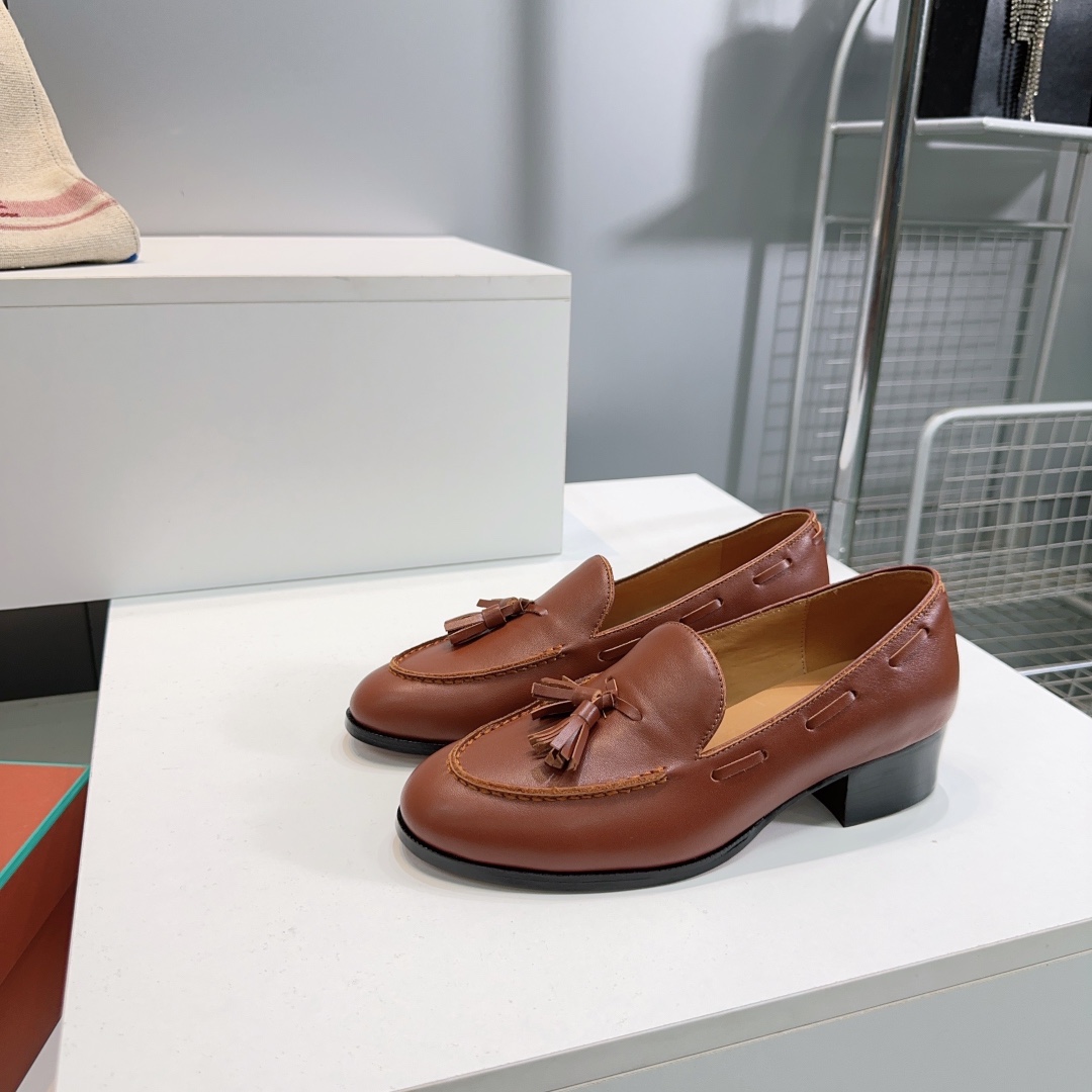 “High Quality Loro Piana Recreational Leather Shoes with Oxen Skin – Italy Import” - 图片 1