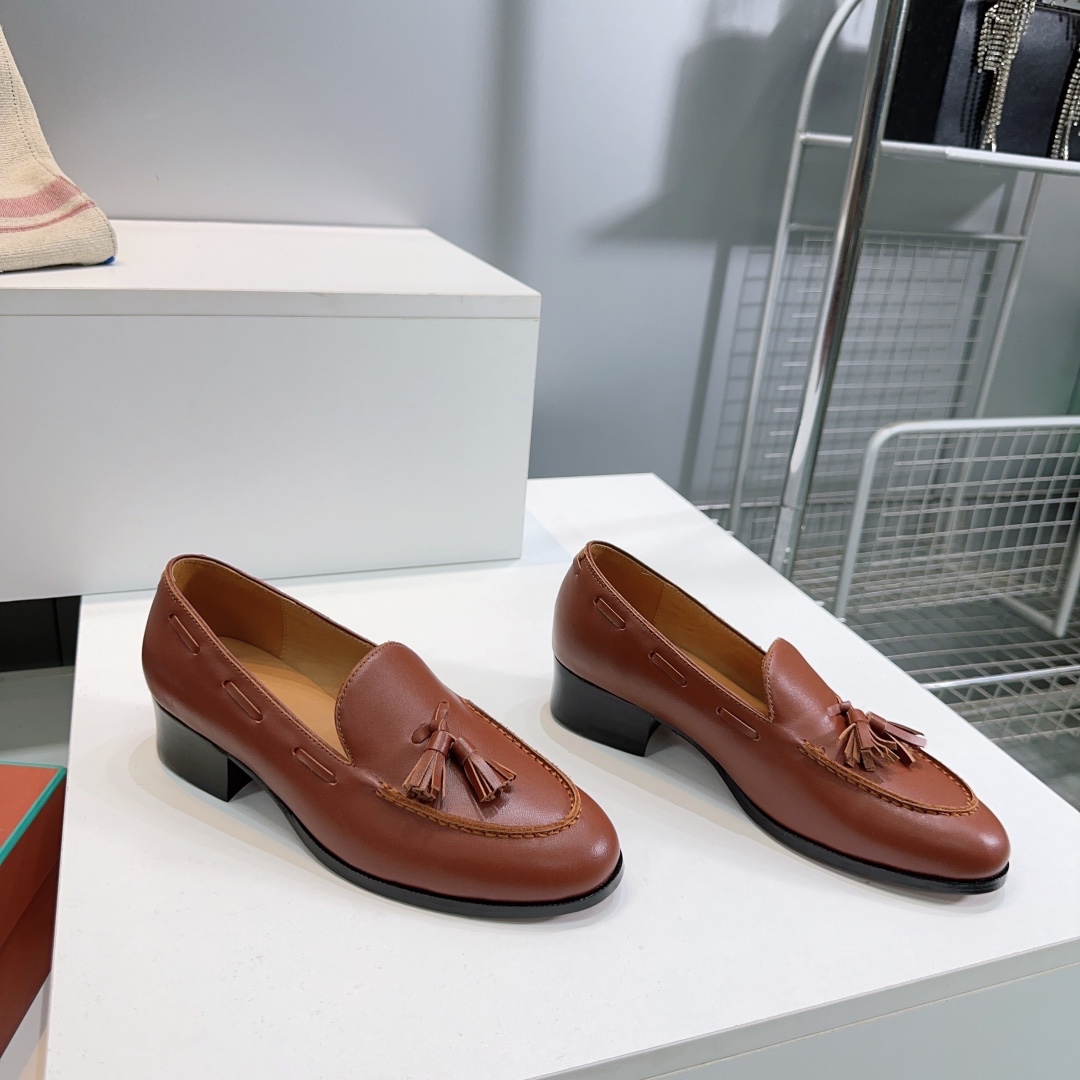 “High Quality Loro Piana Recreational Leather Shoes with Oxen Skin – Italy Import” - 图片 6