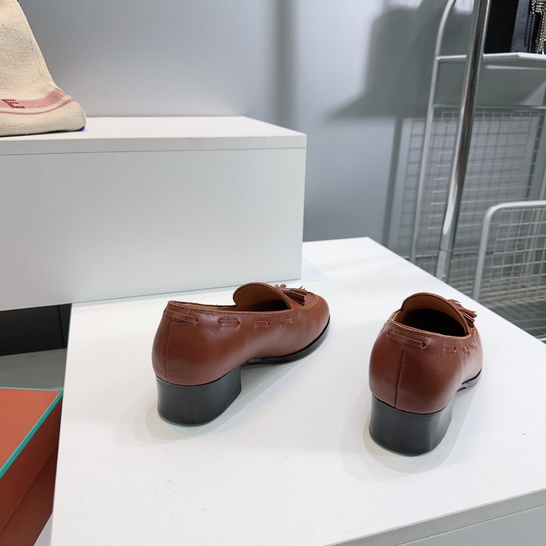 “High Quality Loro Piana Recreational Leather Shoes with Oxen Skin – Italy Import” - 图片 9