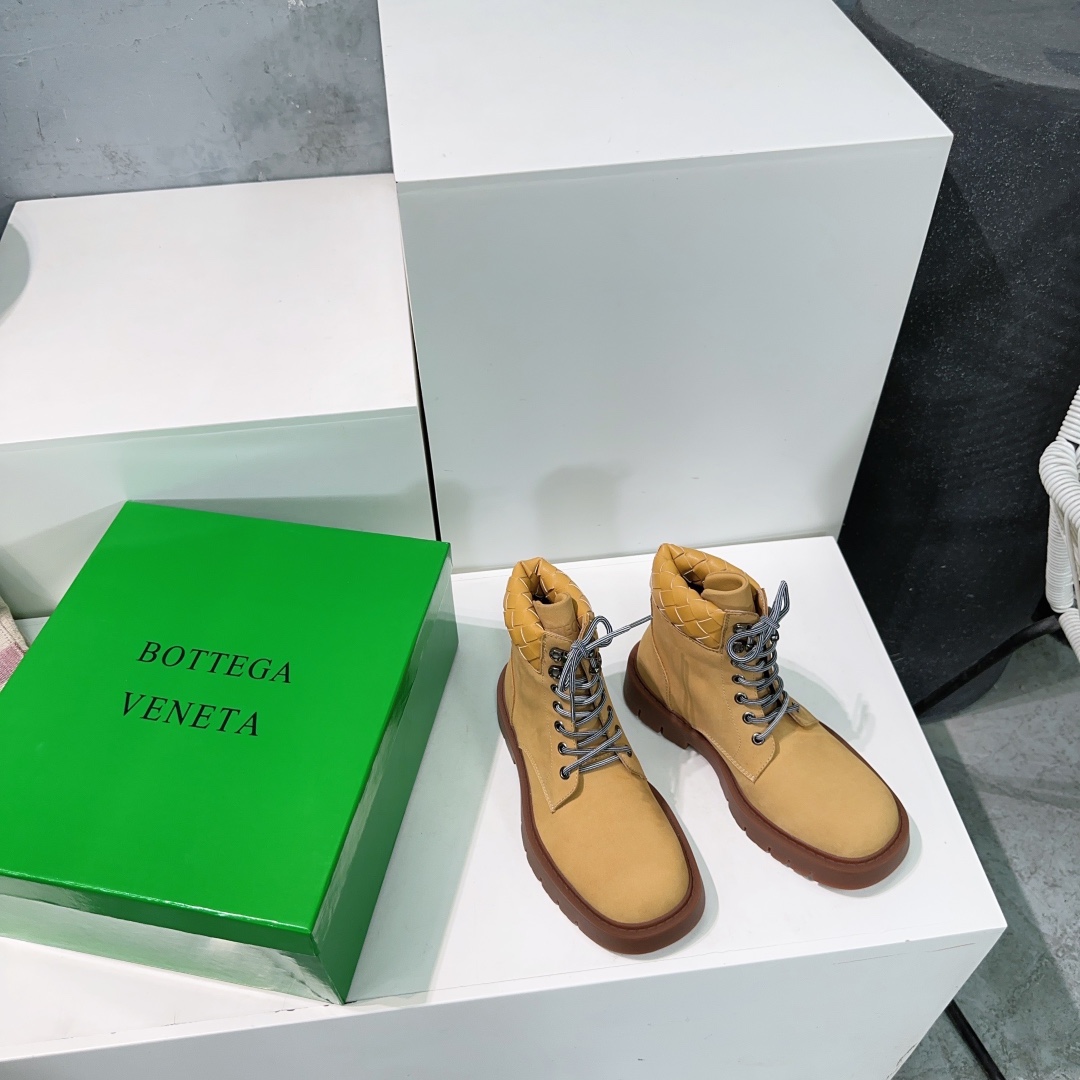 Title: Top Quality Bottega Veneta 25ss Short Boots for Autumn and Winter – Factory Outlet Summary: High-quality Bottega Veneta 25ss short boots for fall and winter, featuring a - 图片 5