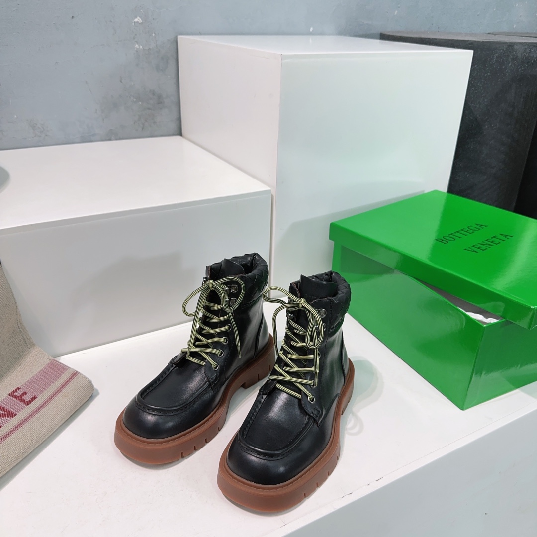 Bottega Veneta 25ss Short Boots: High-Quality Martin Boots for Autumn & Winter - 图片 9