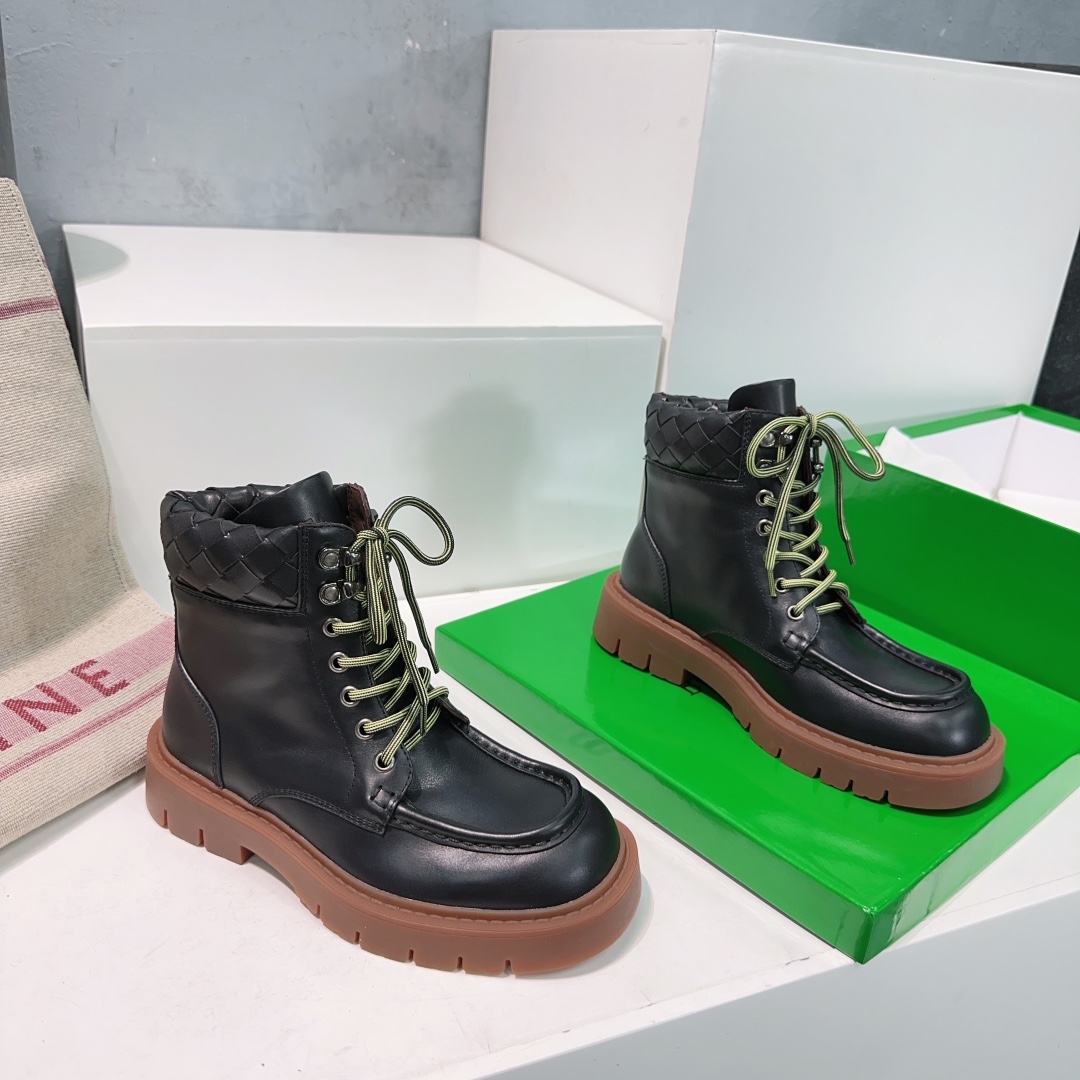 Bottega Veneta 25ss Short Boots: High-Quality Martin Boots for Autumn & Winter - 图片 7