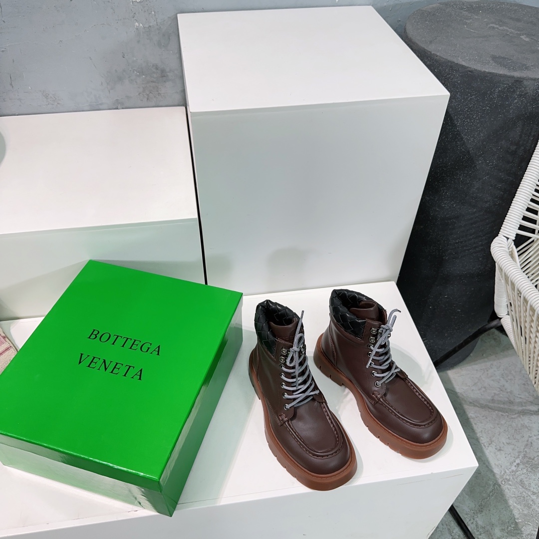 Bottega Veneta 25SS Short Boots: High-Quality Martin Boots for Autumn and Winter - 图片 5
