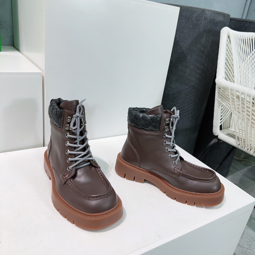 Bottega Veneta 25SS Short Boots: High-Quality Martin Boots for Autumn and Winter - 图片 6