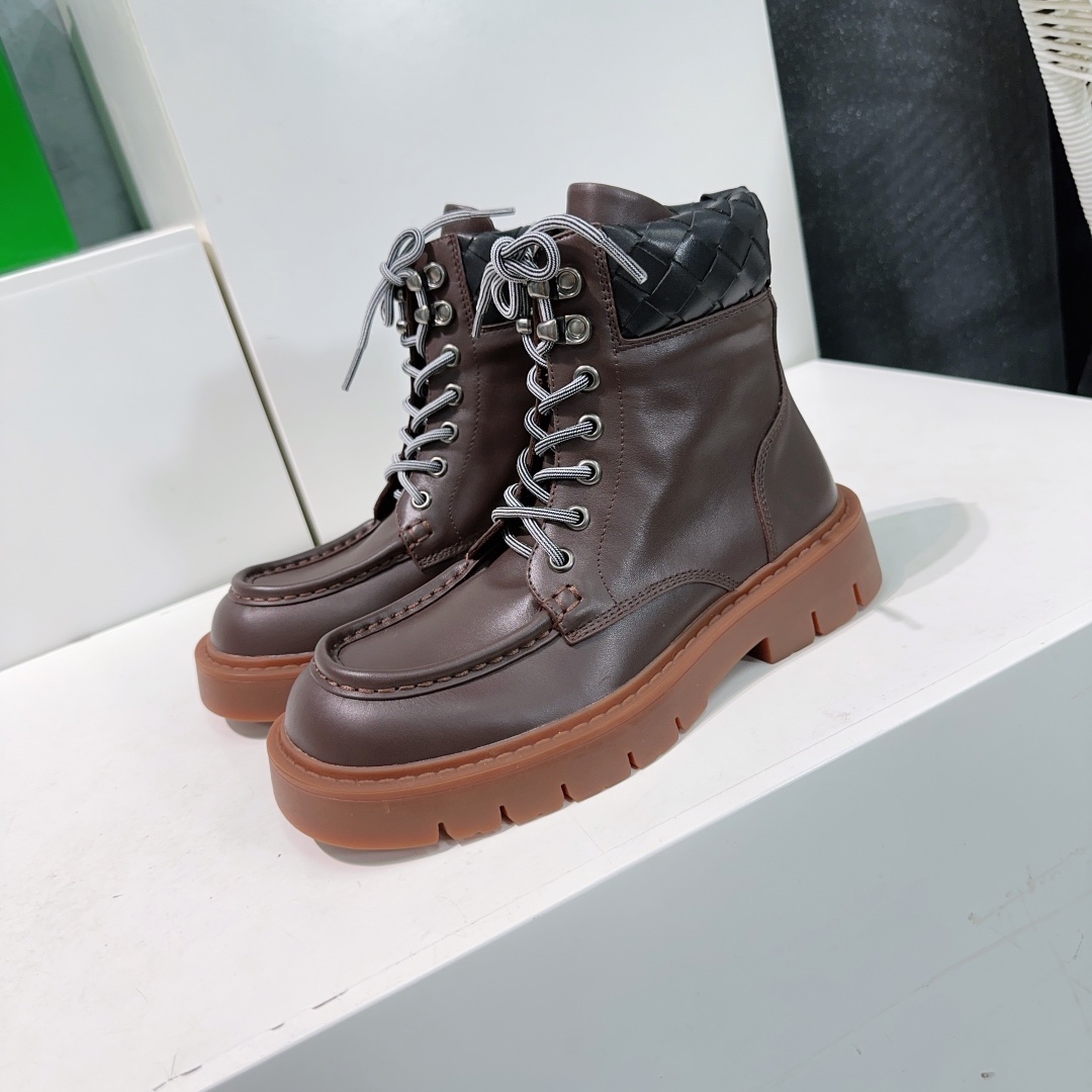 Bottega Veneta 25SS Short Boots: High-Quality Martin Boots for Autumn and Winter - 图片 8
