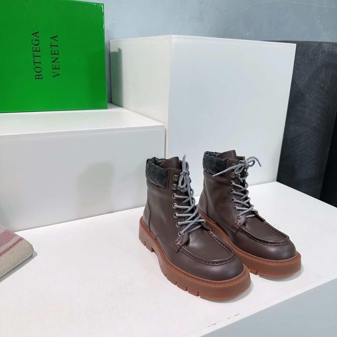 Bottega Veneta 25SS Short Boots: High-Quality Martin Boots for Autumn and Winter - 图片 9