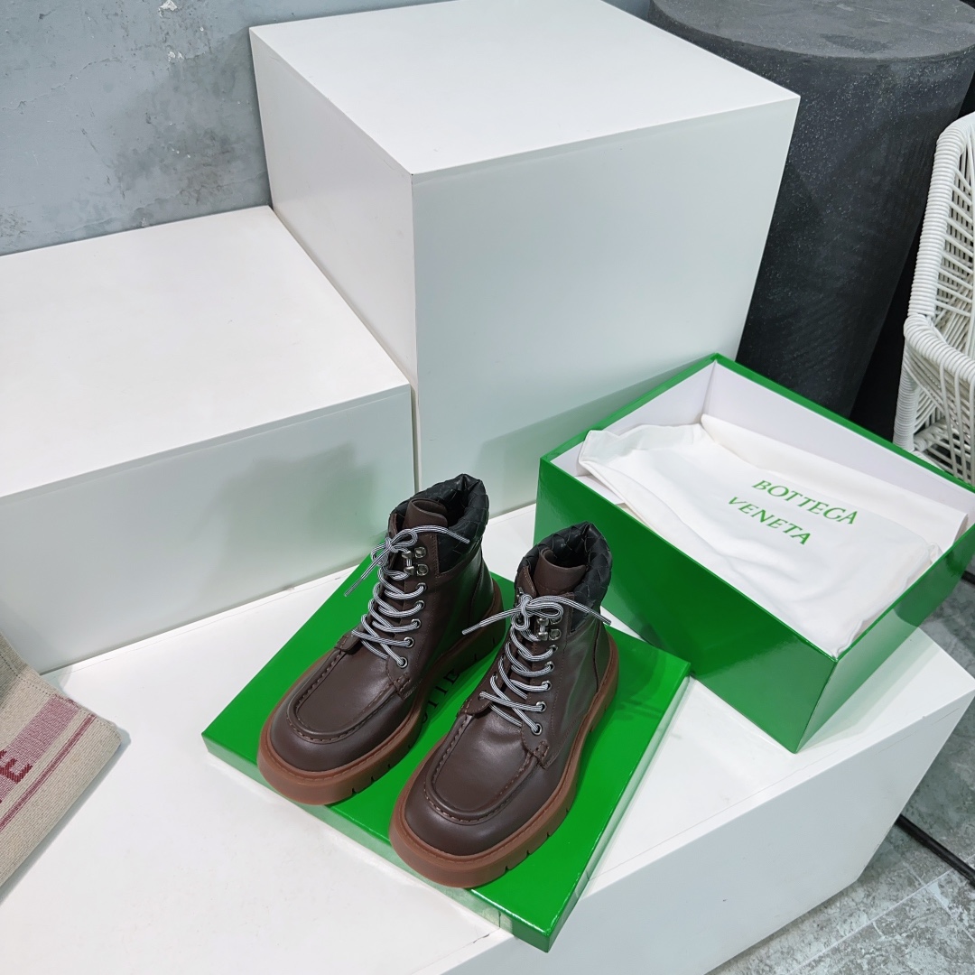 Bottega Veneta 25SS Short Boots: High-Quality Martin Boots for Autumn and Winter - 图片 4