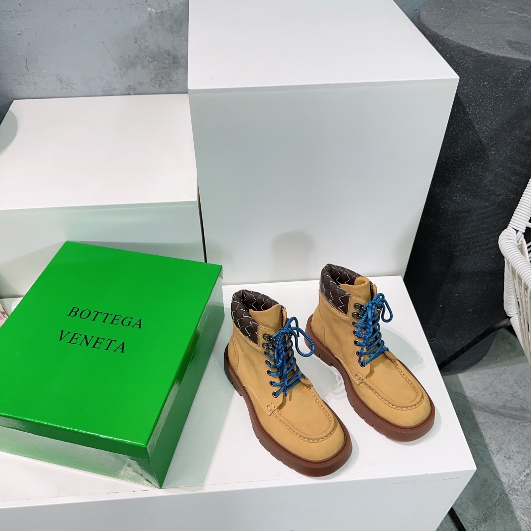 “Top Quality Bottega Veneta 25ss Short Boots – Perfect for Autumn and Winter | Original Design, High Quality” - 图片 5
