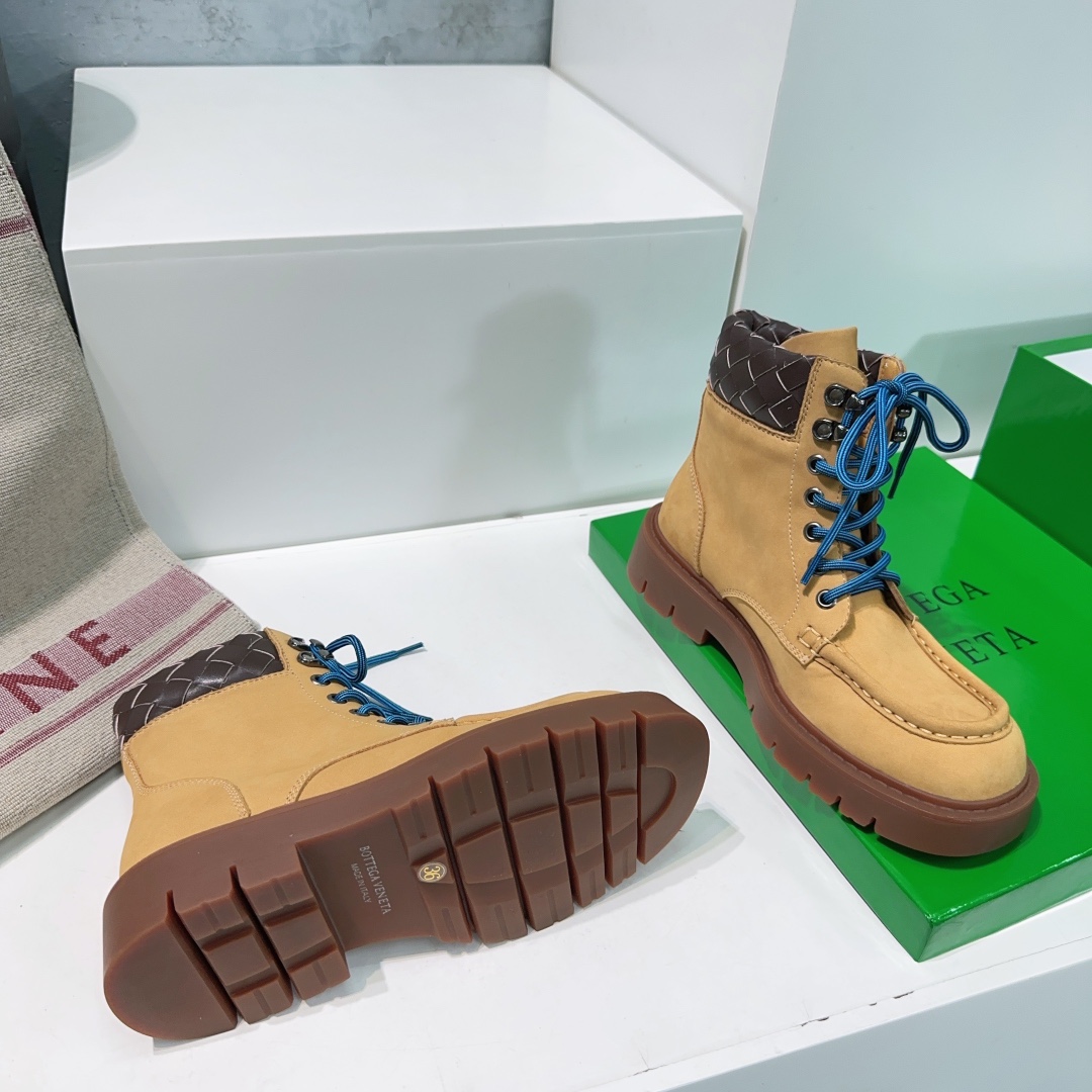 “Top Quality Bottega Veneta 25ss Short Boots – Perfect for Autumn and Winter | Original Design, High Quality” - 图片 9