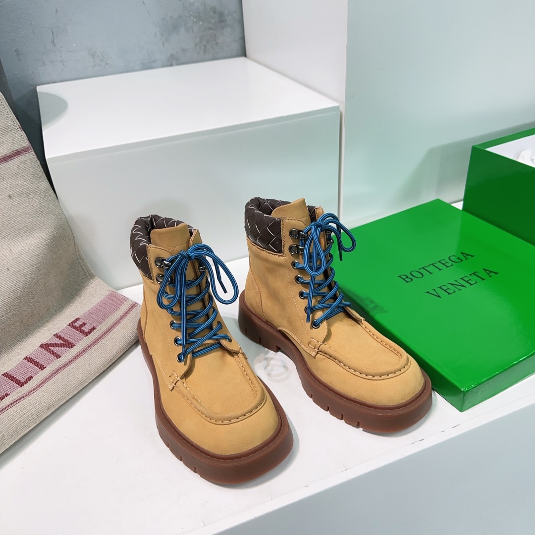 “Top Quality Bottega Veneta 25ss Short Boots – Perfect for Autumn and Winter | Original Design, High Quality” - 图片 8