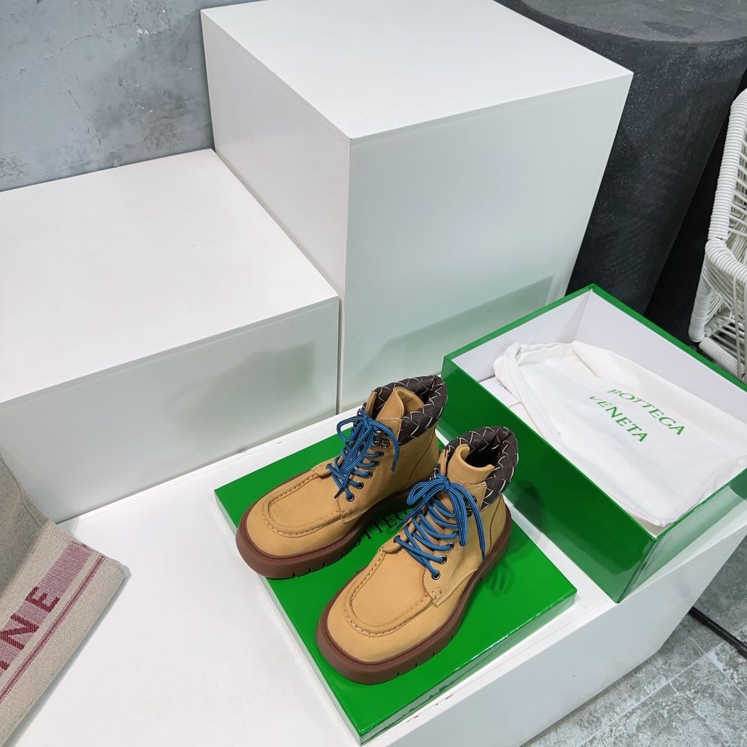 “Top Quality Bottega Veneta 25ss Short Boots – Perfect for Autumn and Winter | Original Design, High Quality” - 图片 6