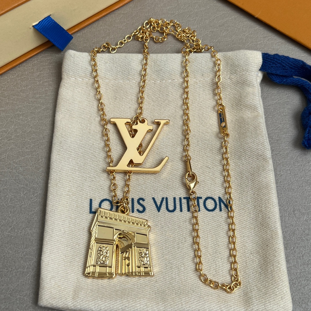 【】💫LV项链💫原版定制✨🙆每一个细节媲美专柜正品，业内仅此一家全世界专柜自购正品打版，这样才能把首饰打