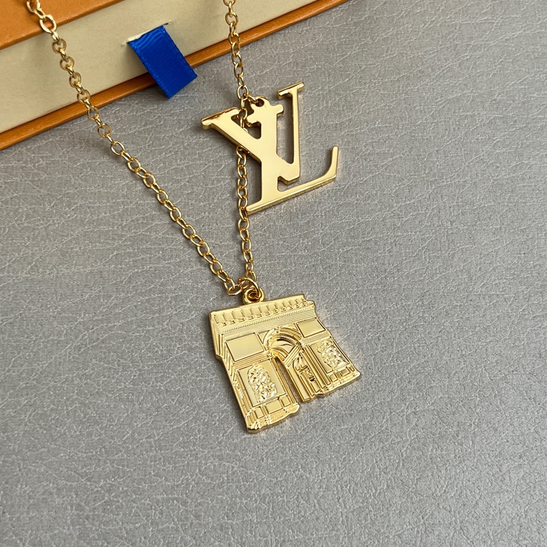 【】💫LV项链💫原版定制✨🙆每一个细节媲美专柜正品，业内仅此一家全世界专柜自购正品打版，这样才能把首饰打