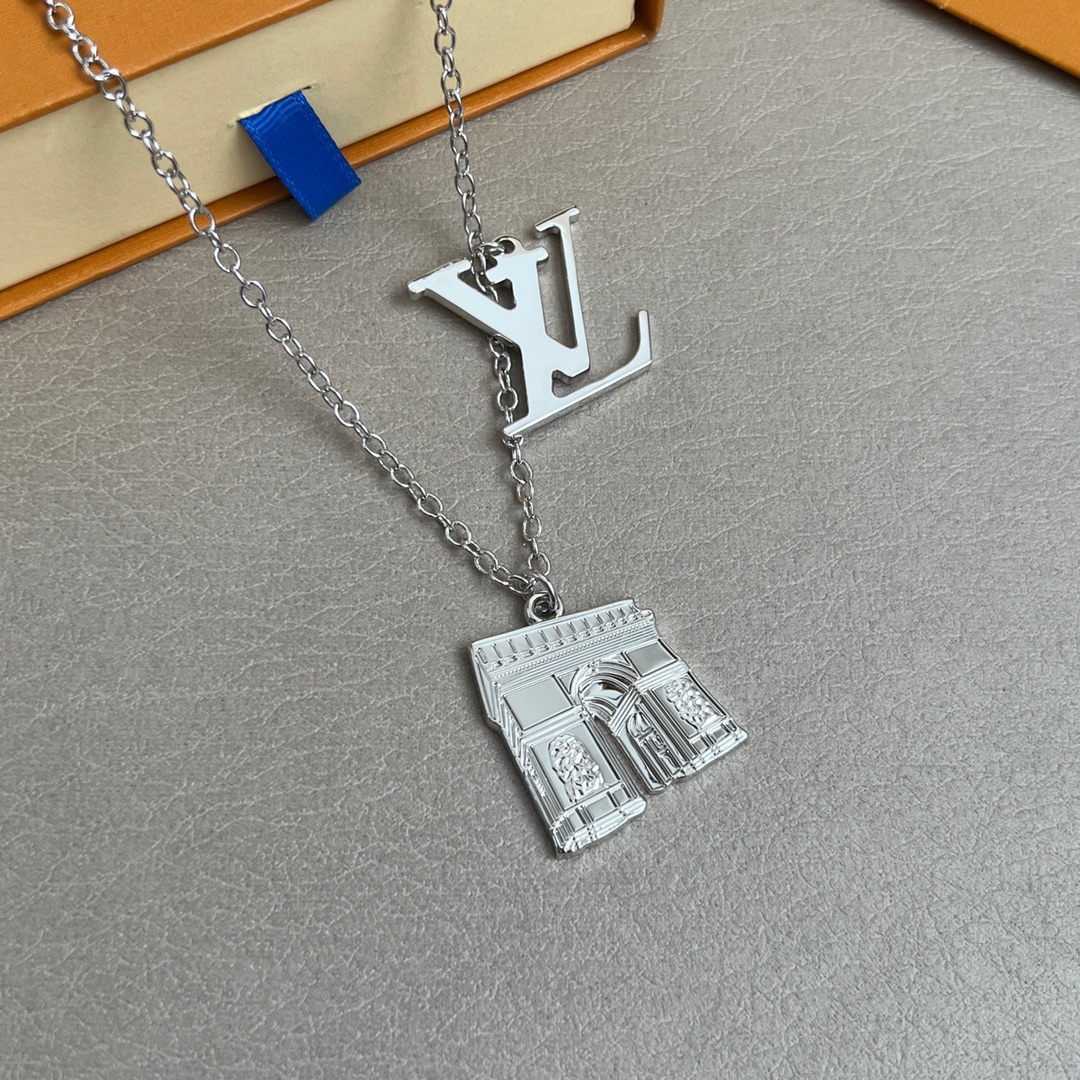 【】💫LV项链💫原版定制✨🙆每一个细节媲美专柜正品，业内仅此一家全世界专柜自购正品打版，这样才能把首饰打
