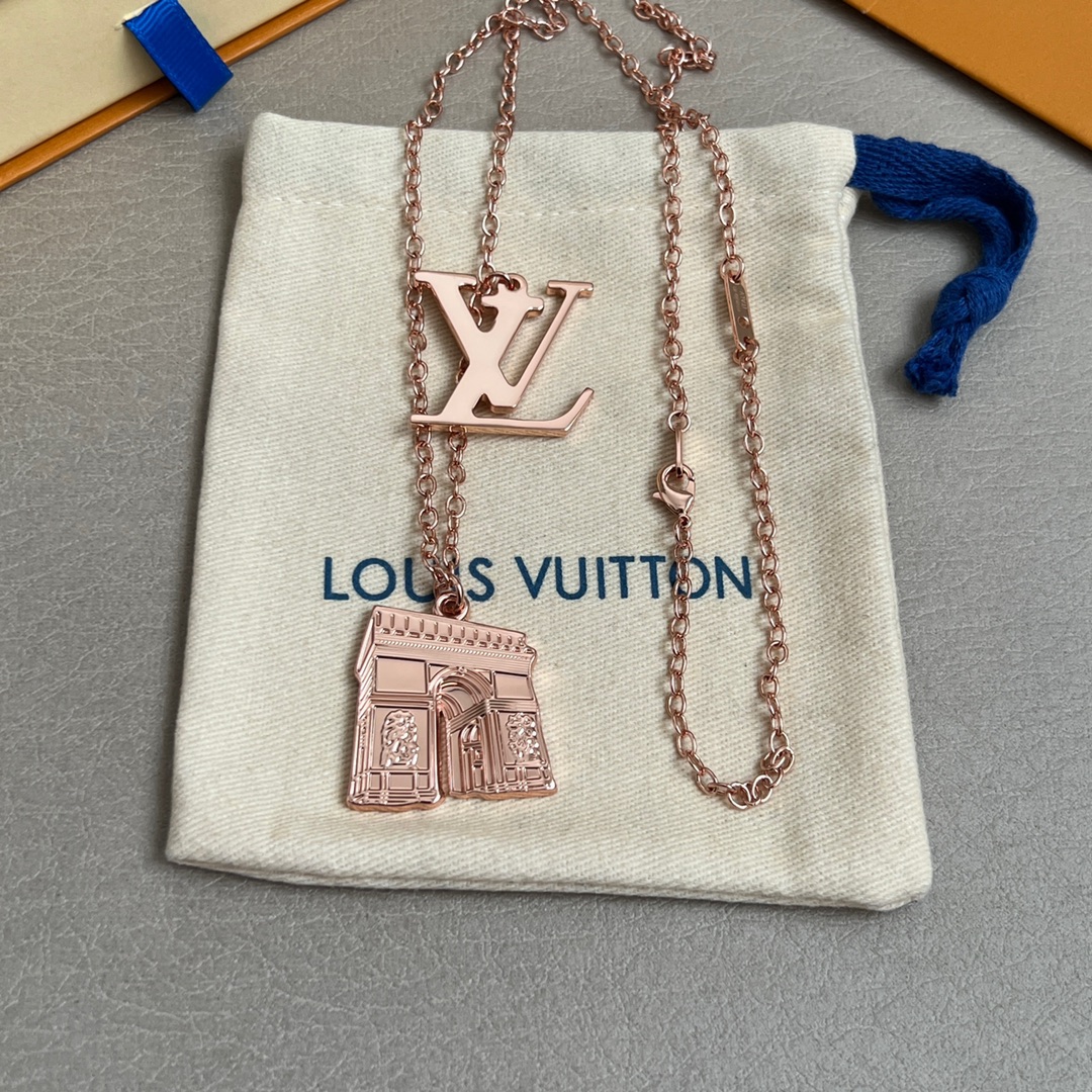 【】💫LV项链💫原版定制✨🙆每一个细节媲美专柜正品，业内仅此一家全世界专柜自购正品打版，这样才能把首饰打