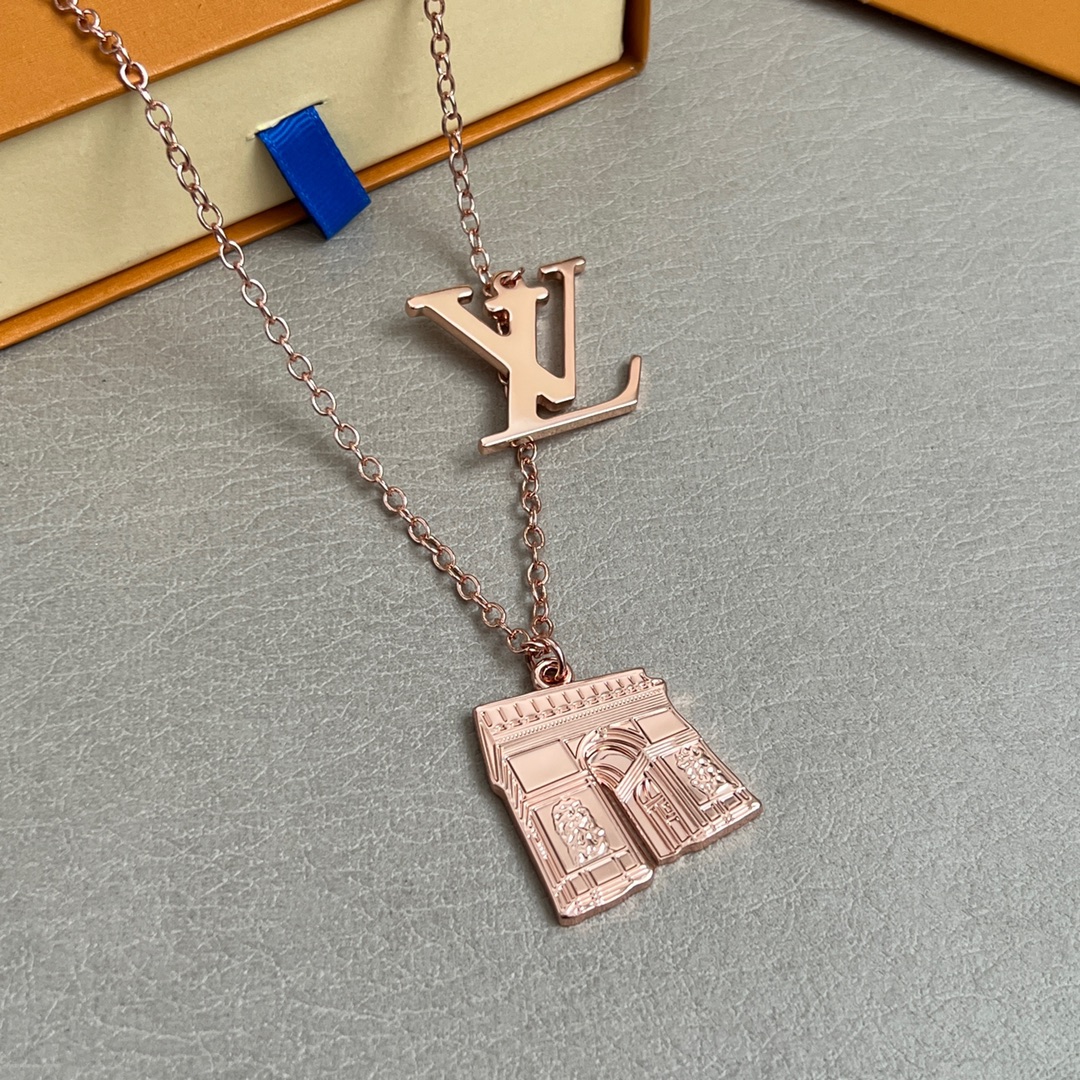 【】💫LV项链💫原版定制✨🙆每一个细节媲美专柜正品，业内仅此一家全世界专柜自购正品打版，这样才能把首饰打