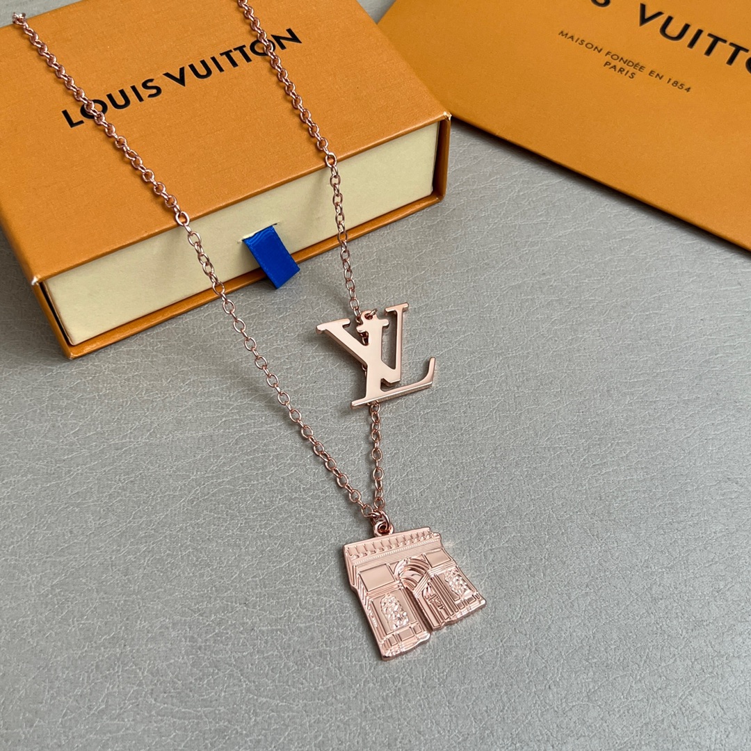 【】💫LV项链💫原版定制✨🙆每一个细节媲美专柜正品，业内仅此一家全世界专柜自购正品打版，这样才能把首饰打