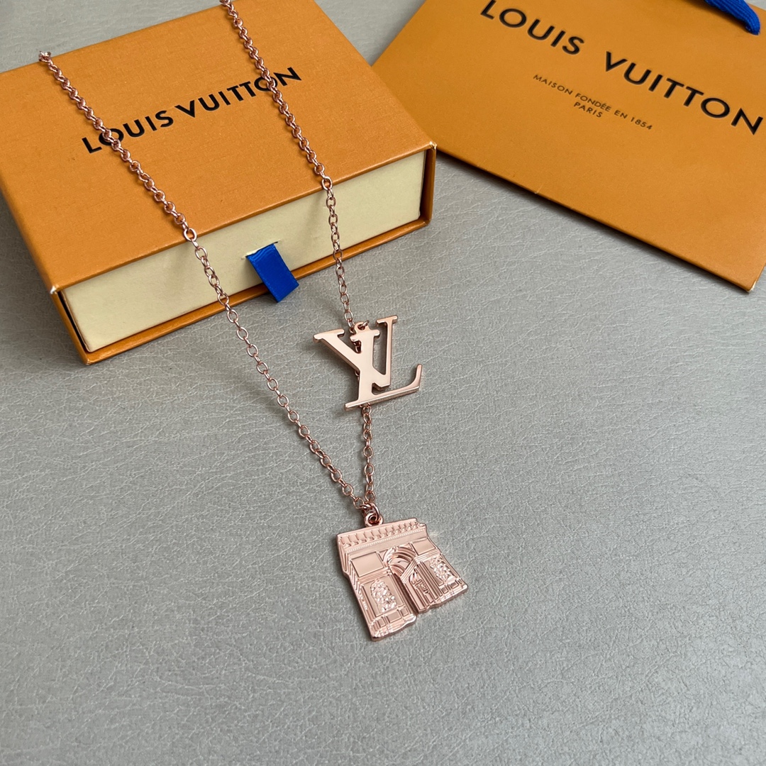 【】💫LV项链💫原版定制✨🙆每一个细节媲美专柜正品，业内仅此一家全世界专柜自购正品打版，这样才能把首饰打