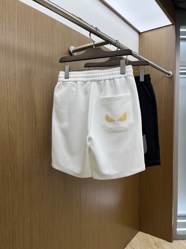 “New Men’s Leisure Shorts 2025: FENDI’s Advanced Custom Fabric, Comfortable Fit, Impeccable Detail, Original Logo Design” - 图片 8