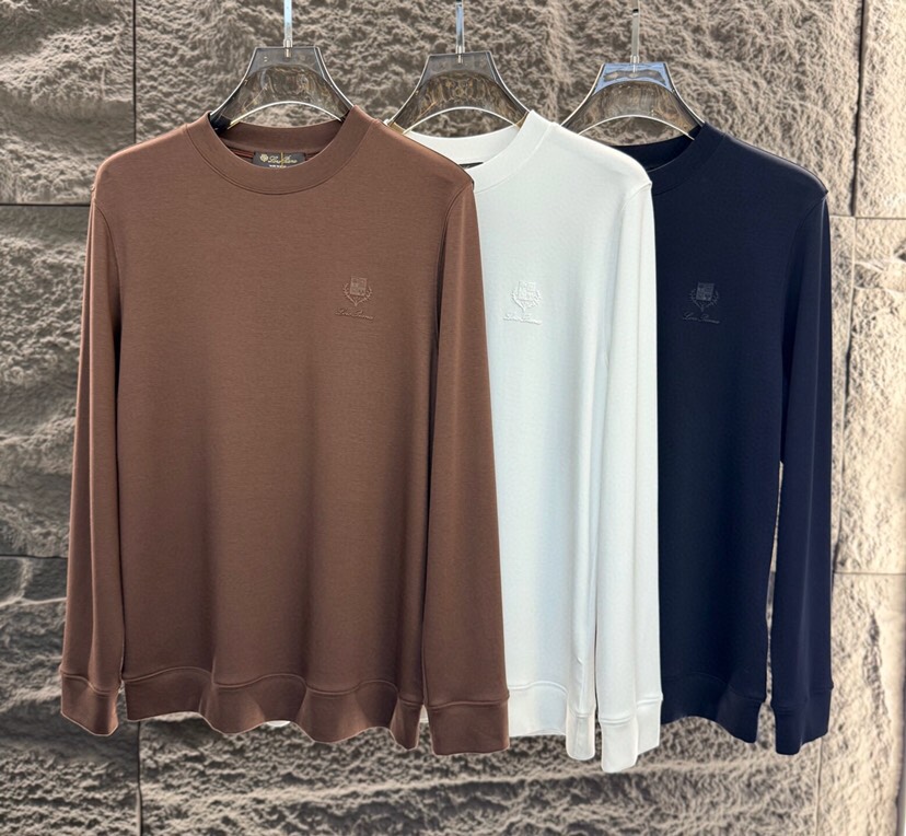 “New Men’s Cotton Fall/Winter T-Shirts: Stylish, High-Quality, Various Colors & Sizes” - 图片 2