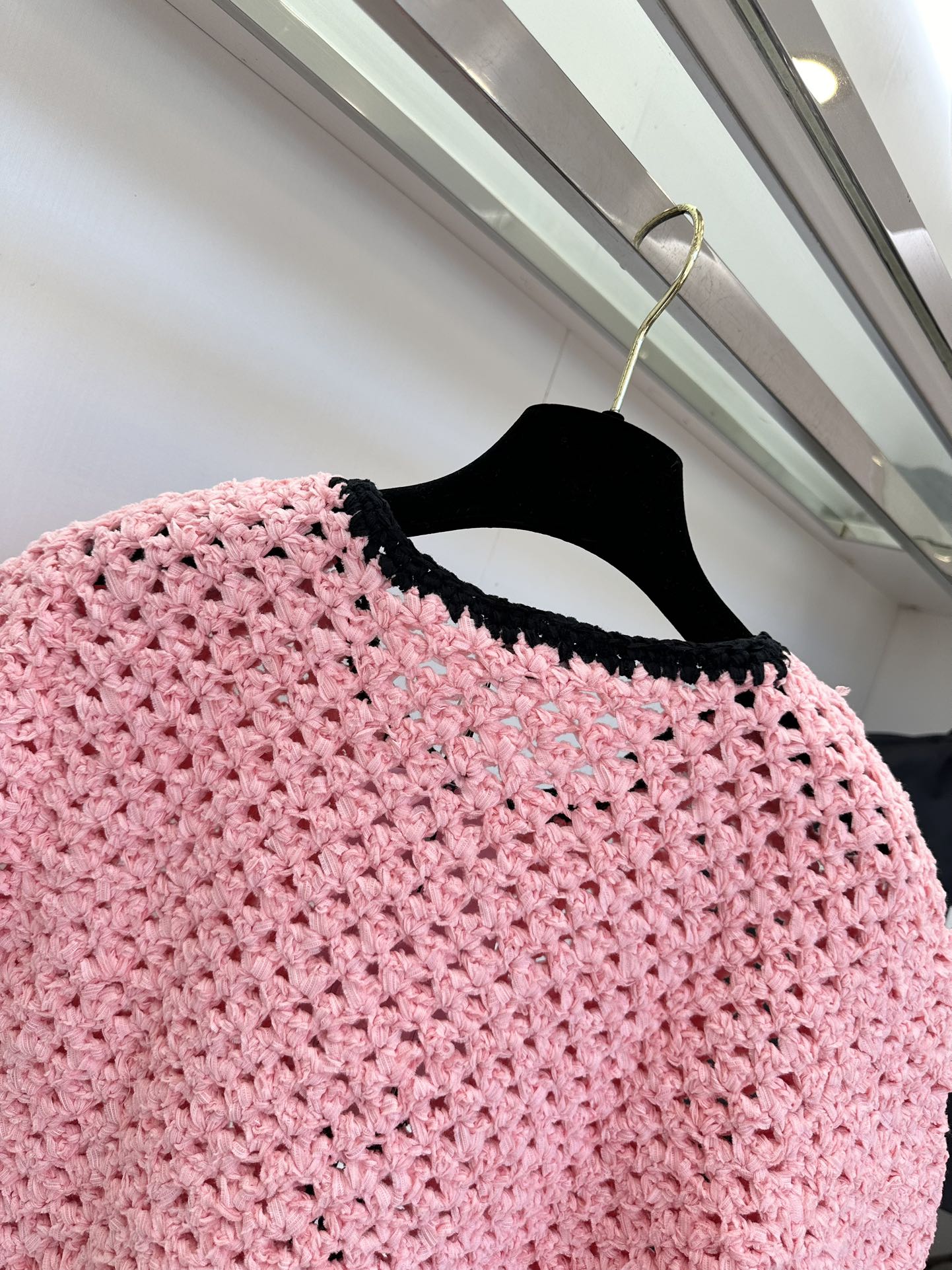 Chanel Inspired Handmade Crochet Knit Skirt & Cardigan Set - Elegant Floral Design 7 i1754795625 5885 5