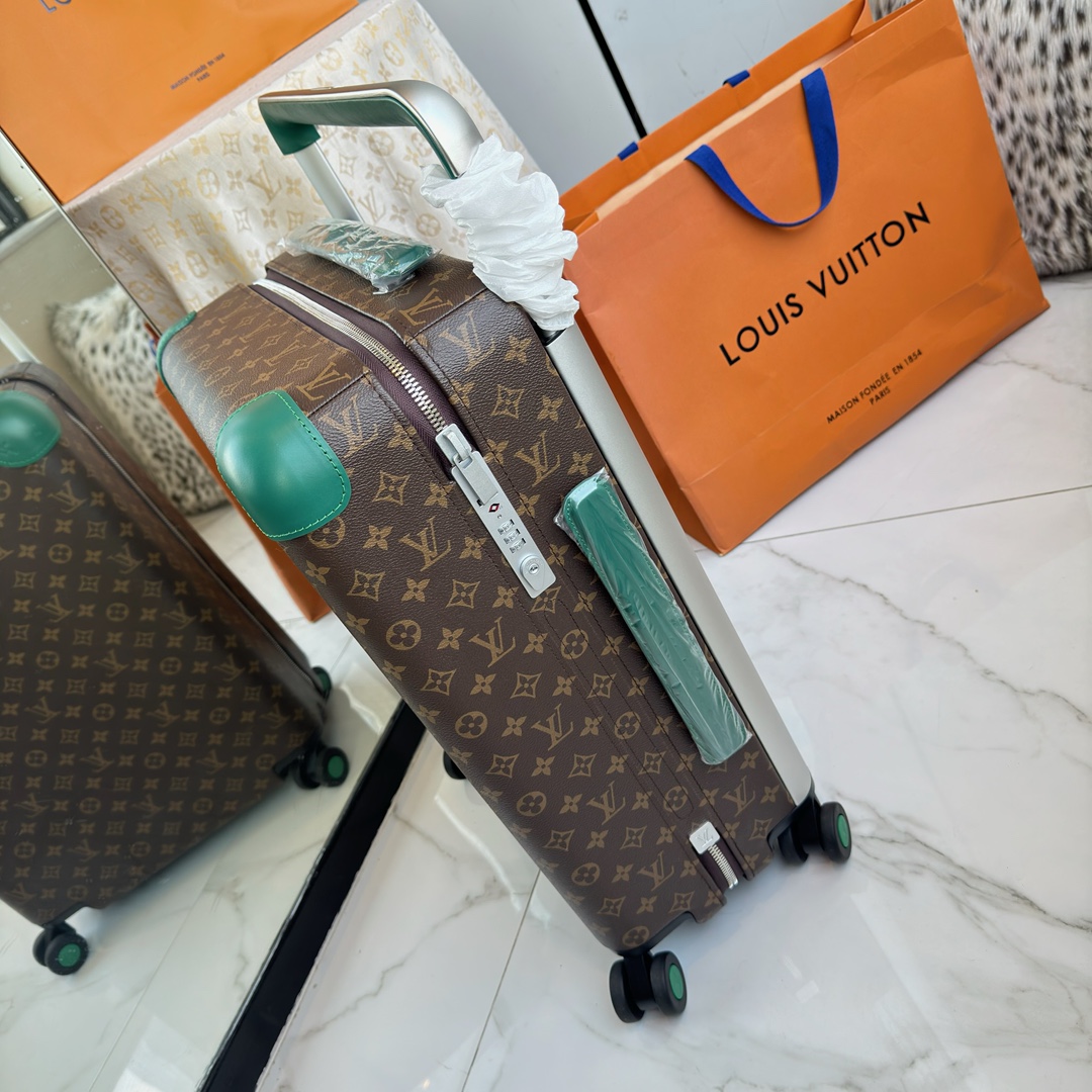 Louis Vuitton Horizon Monogram Brown Green Standard travel