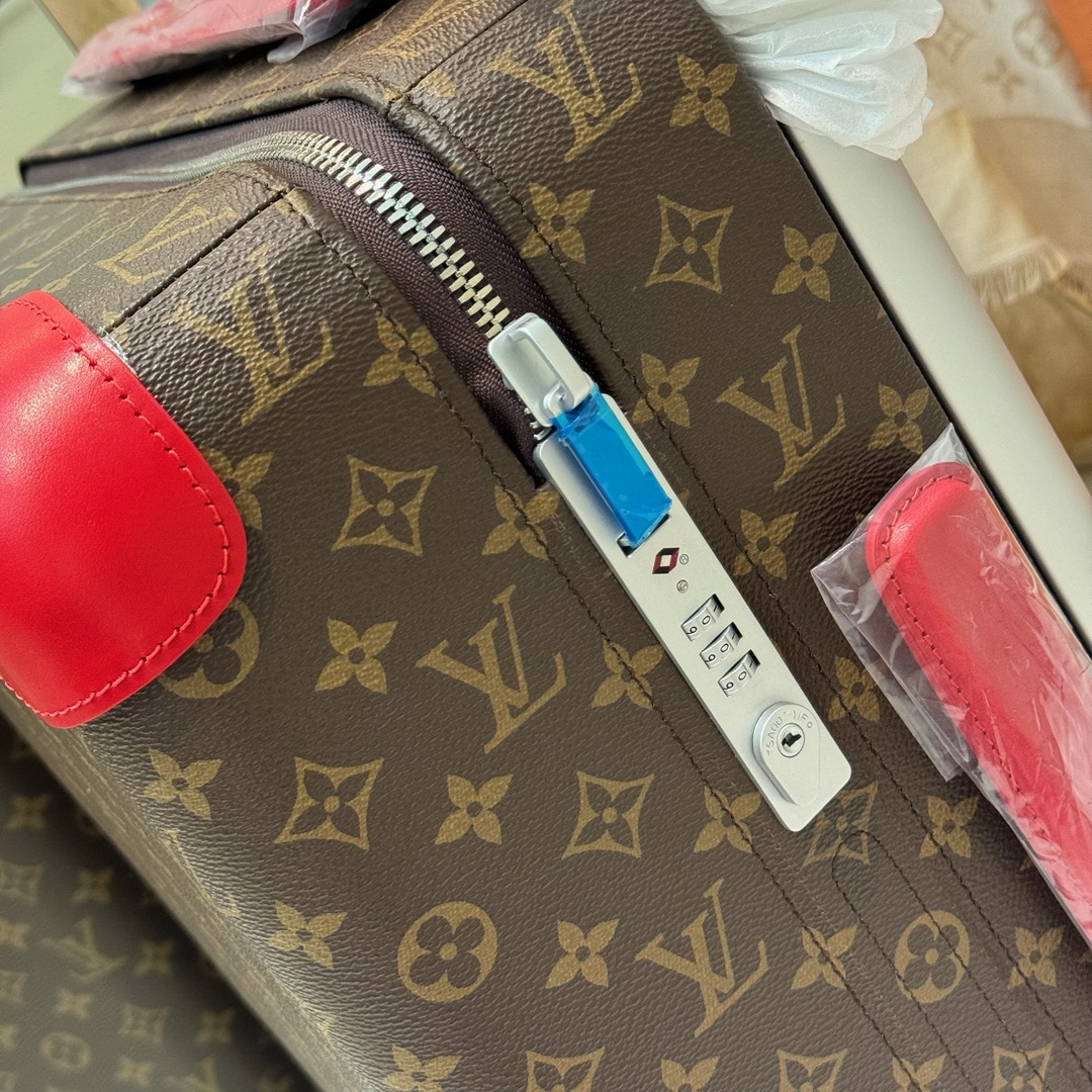 Louis Vuitton Horizon Monogram Brown with Red accents Standard travel