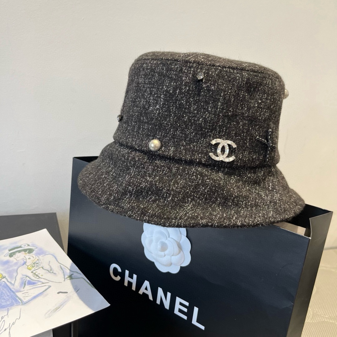 🆕

香奈儿新款渔夫帽，头围57cm
