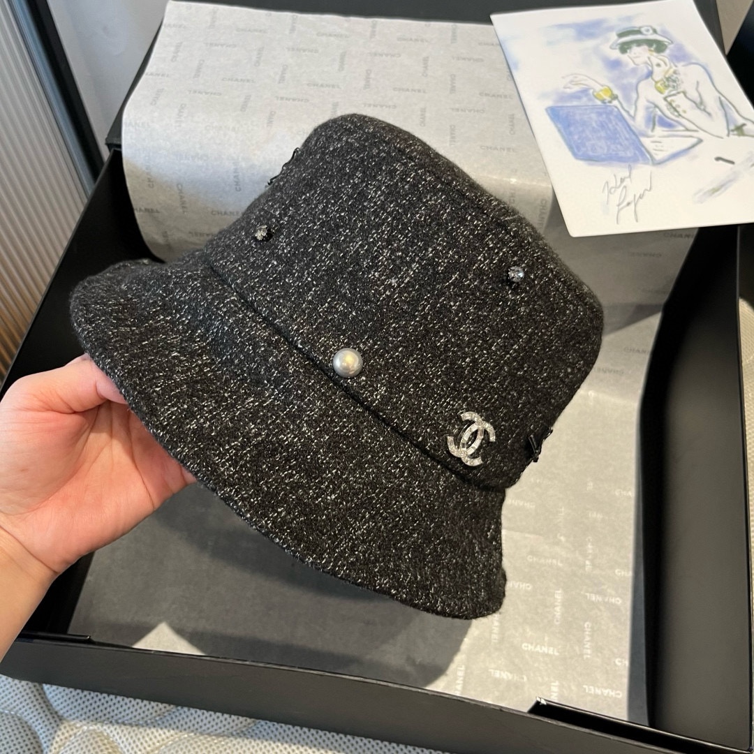 🆕

香奈儿新款渔夫帽，头围57cm