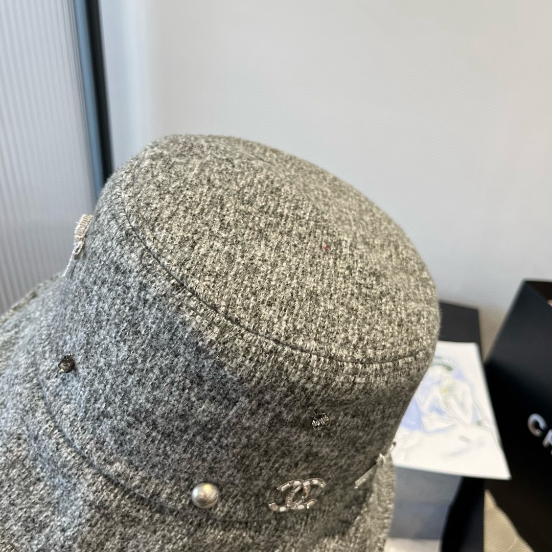 🆕

香奈儿新款渔夫帽，头围57cm