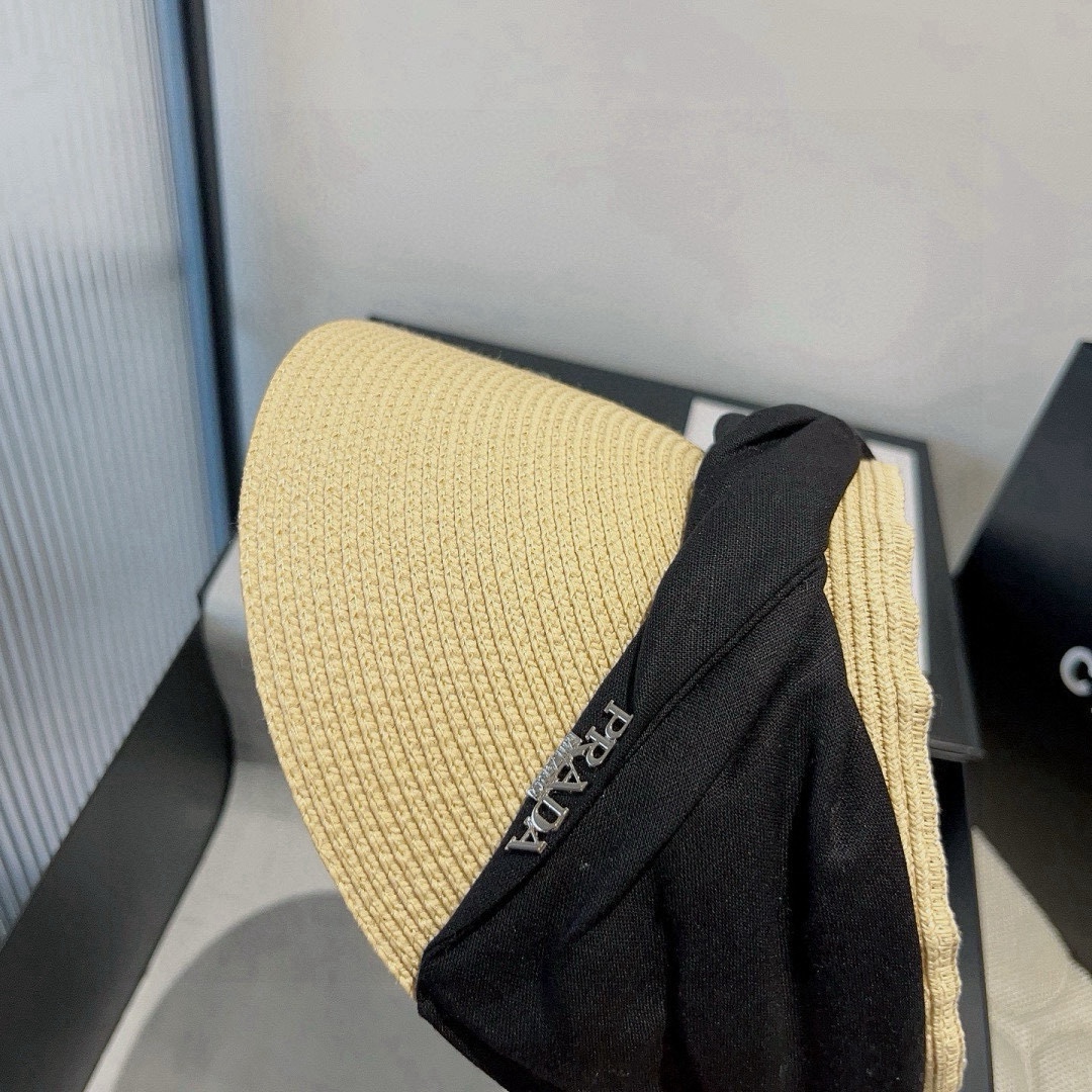 🆕

PRADA普拉达新款遮阳帽，发箍草帽