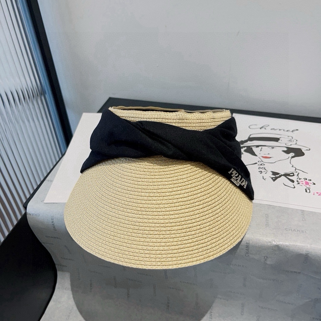 🆕

PRADA普拉达新款遮阳帽，发箍草帽