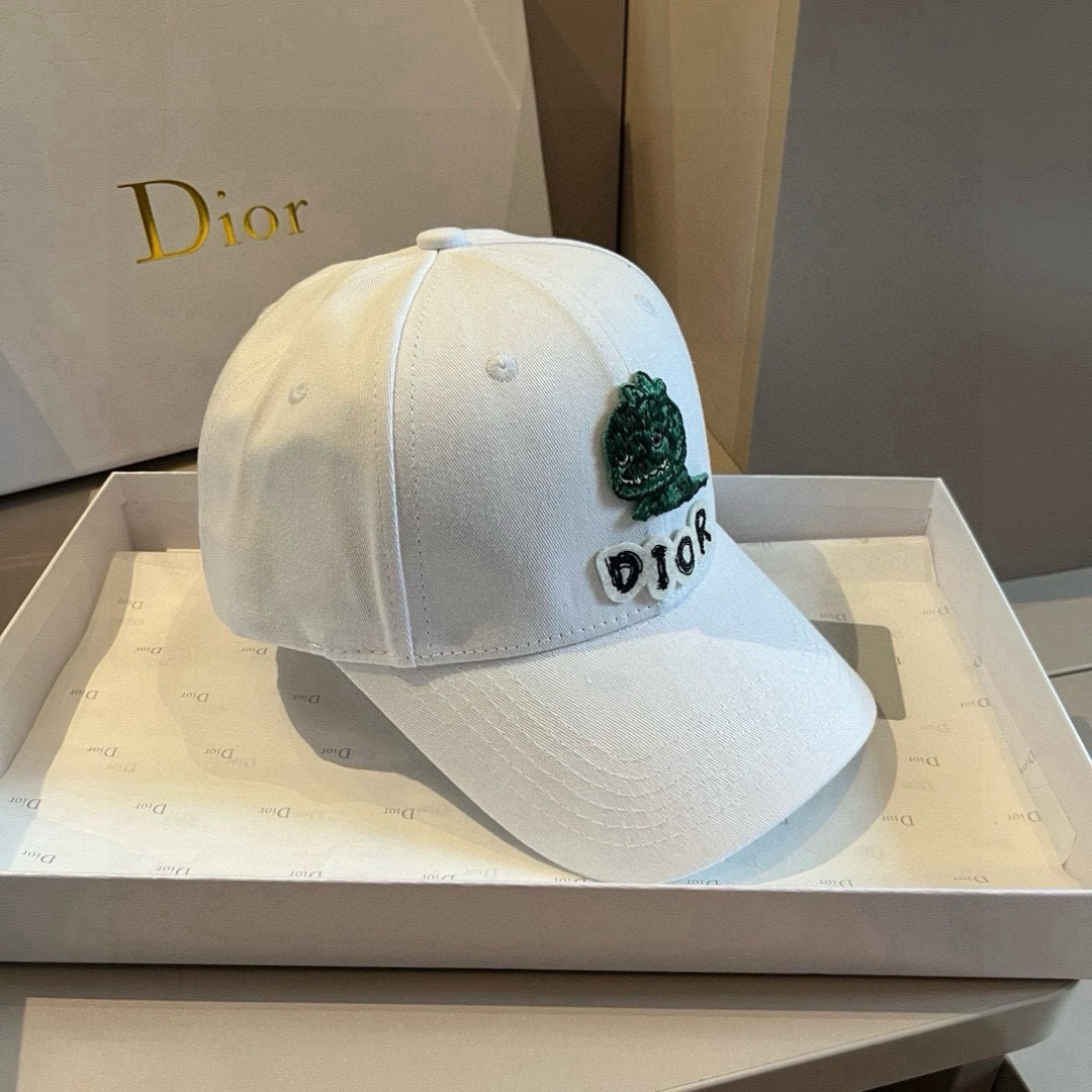 🆕
Dior迪奥鸭舌帽，男女款棒球帽，头围57cm