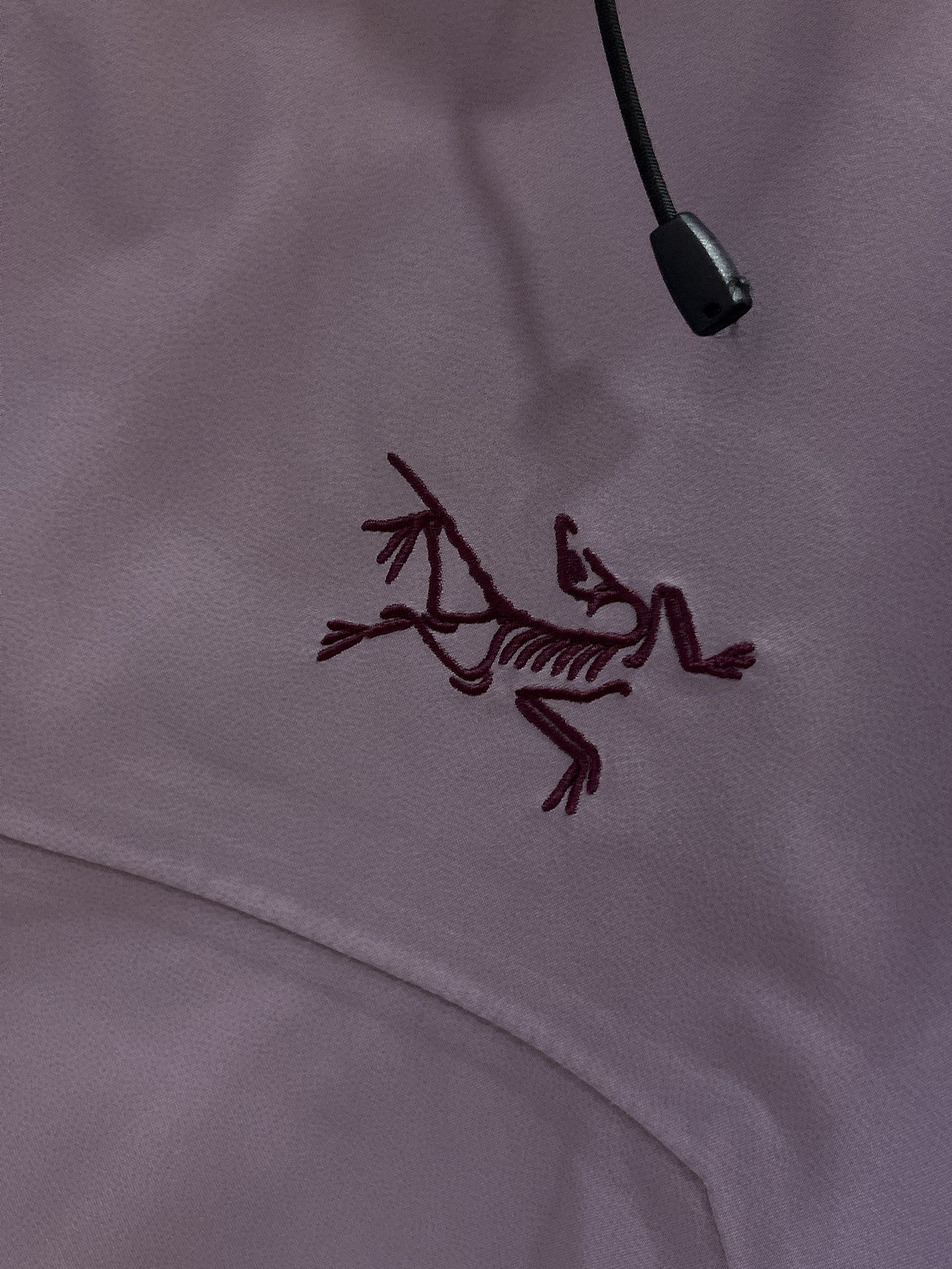 P320  Arcteryx始祖鸟beta lightweight
防水防风透气连帽休闲夹克外套男款
系列连帽城市户外轻量化 防风防水 简约纯色百搭夹克冲锋衣，采用bluesign@认人证的采用带经编背村N40LGORE-TEX面料，
轻量高性能，轻薄而耐磨，防风、防水且透气，适用于多种活动和环境！
胸前采用ARC TERYX徽标四次压胶工艺，整衣3D立体仿生学设计衣长臂弯Tri-Durance防水防雨面料，全套客供辅料，腋下YKK双向拉链，自行区别市面低版本，硬核货，强力推荐入手，上身效果巨好。 
颜色：岩山紫
码数：S M L XL 2XL