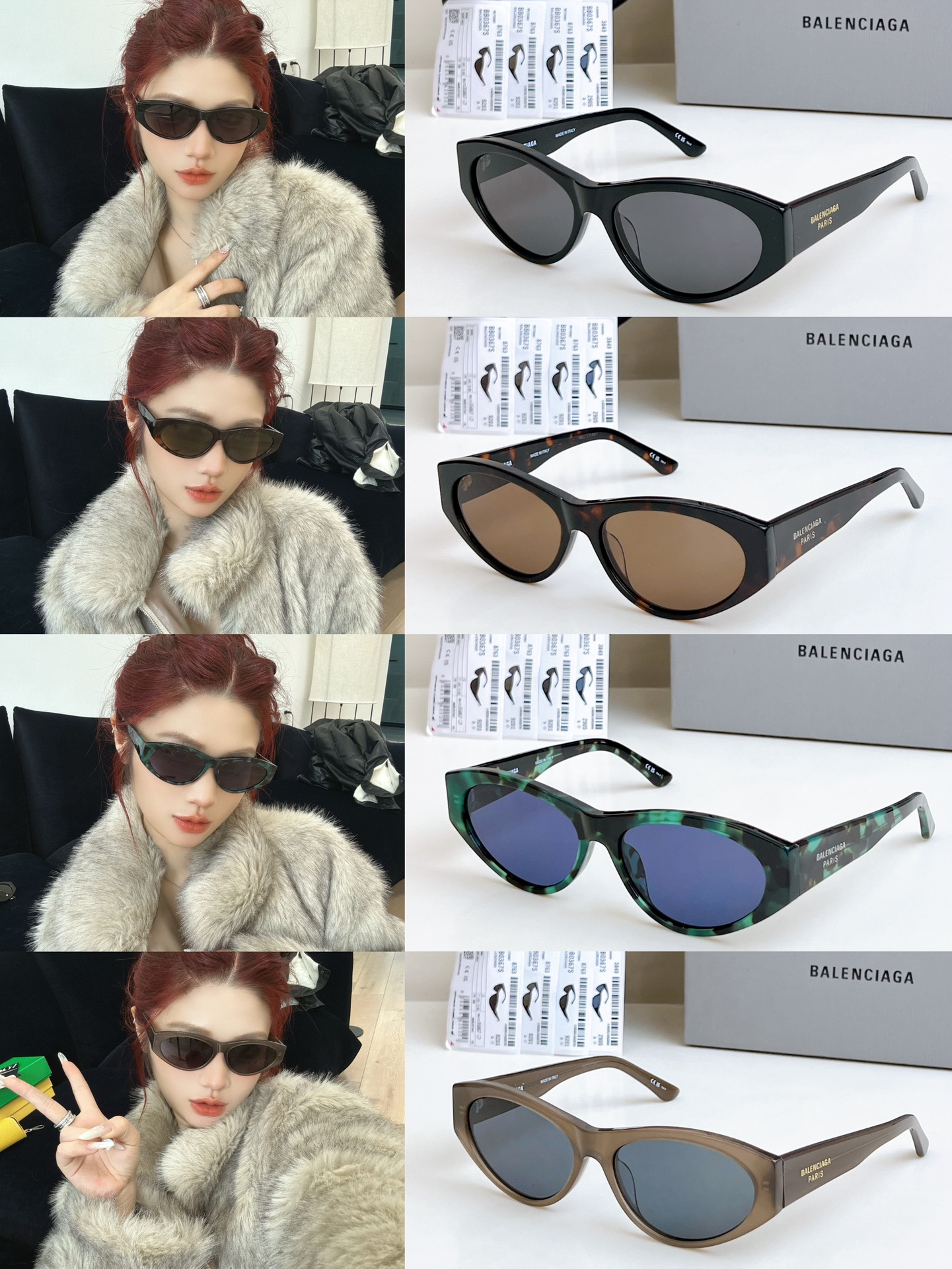 BALENCIAGA MOD: BB0367 TALLA: 60□17-145