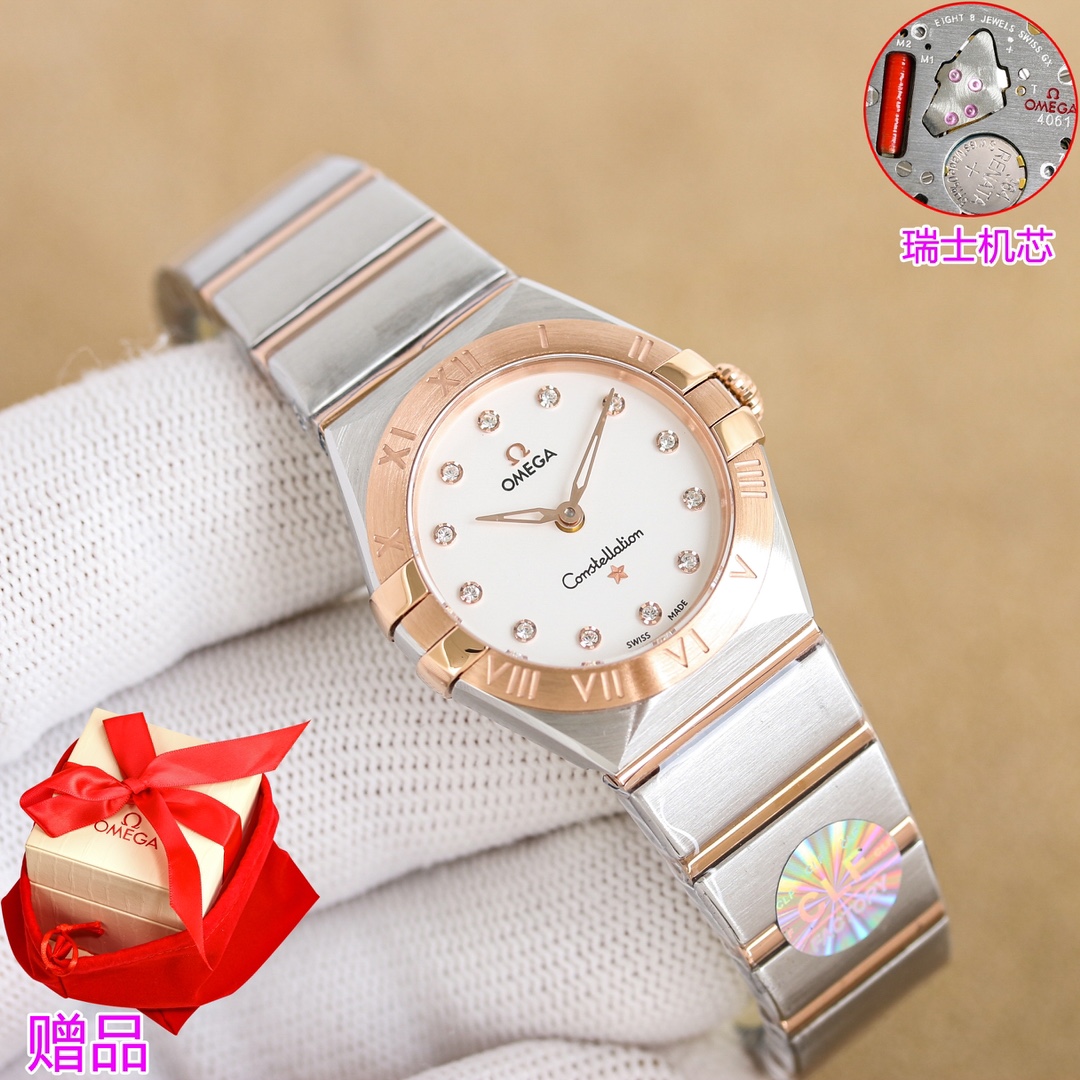 Luxury Omega Constellation 28mm Watch Review: Features, Design, and Performance - 图片 3