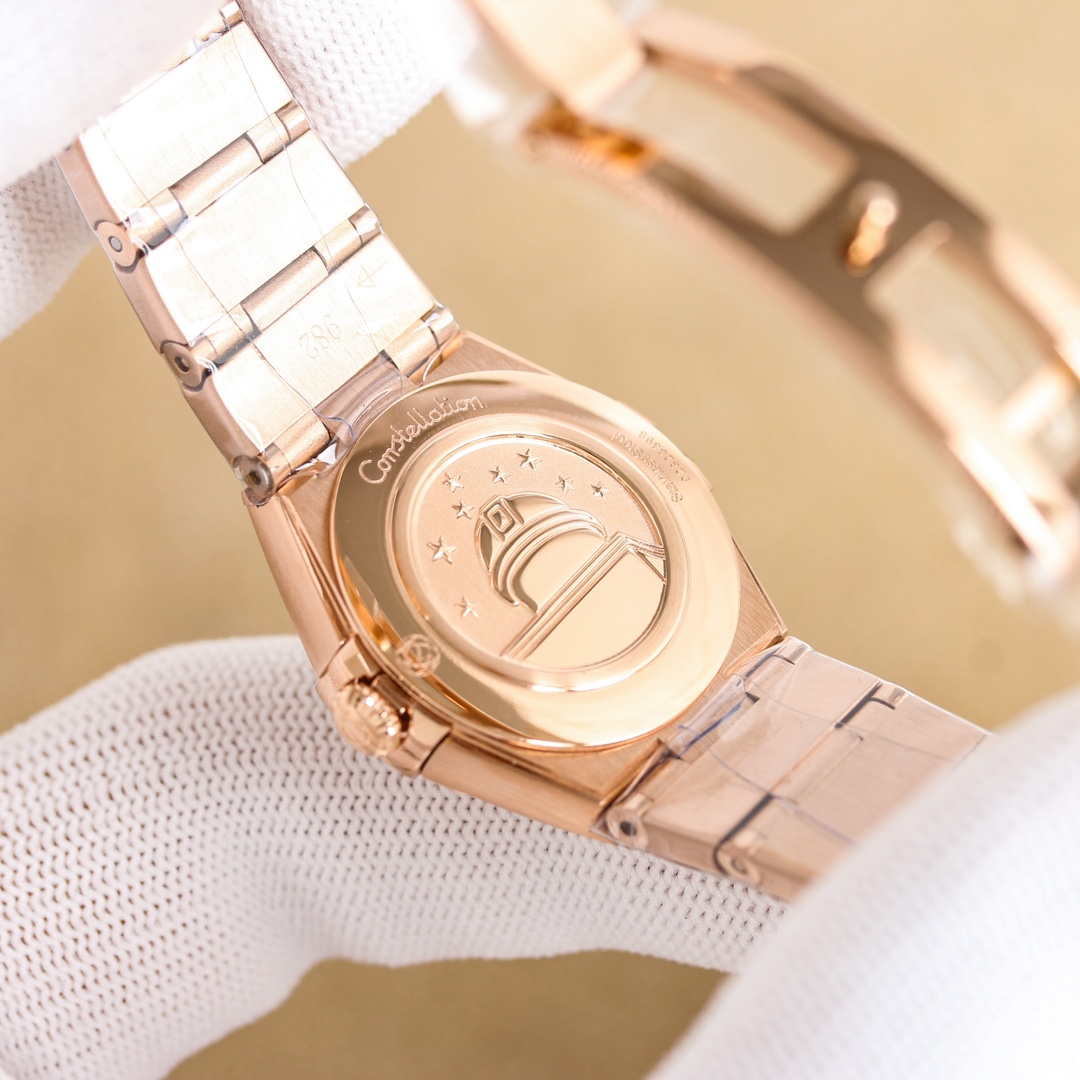 Omega Constellation 28mm Swiss Rock: Elegant Ladies Watch with Improved Design and Functionality - 图片 9