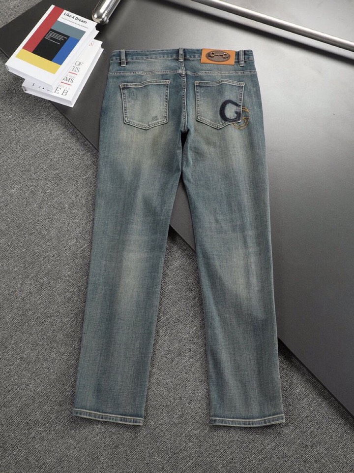 “High-End Gucci Boys’ Autumn Fashion: Short-Legged Pants with Embroidered Logo, Pure Cotton, Fine Workmanship” - 图片 2