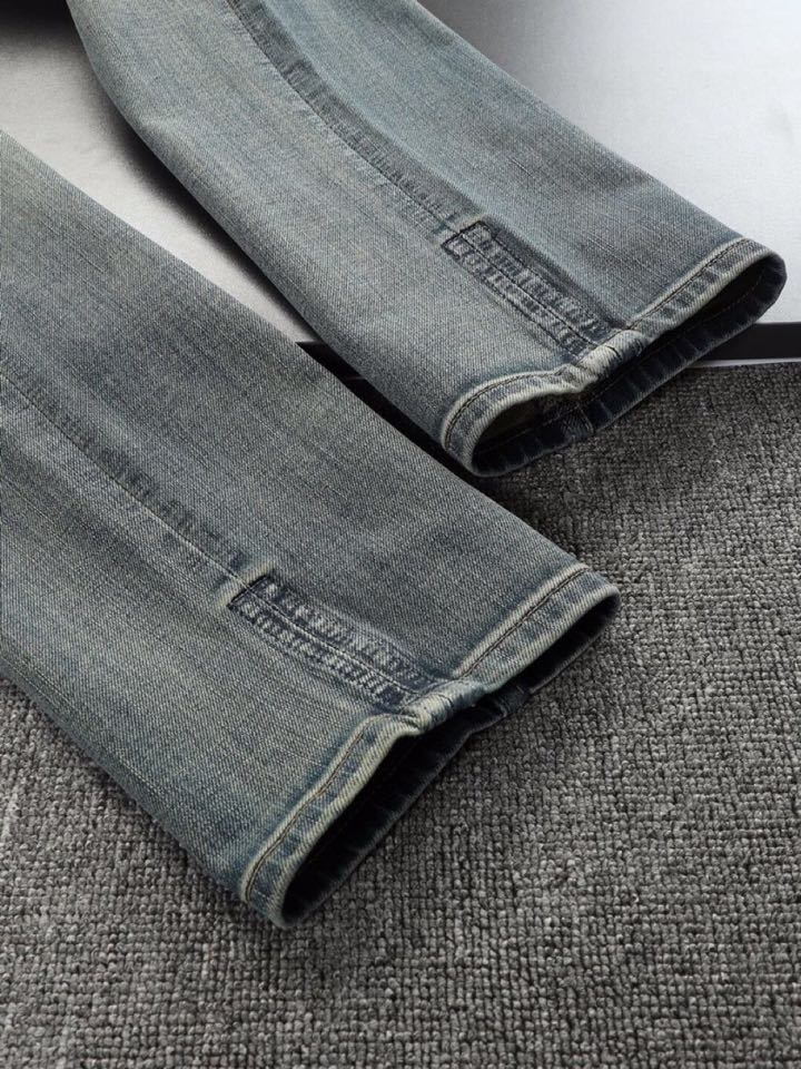 “High-End Gucci Boys’ Autumn Fashion: Short-Legged Pants with Embroidered Logo, Pure Cotton, Fine Workmanship” - 图片 9