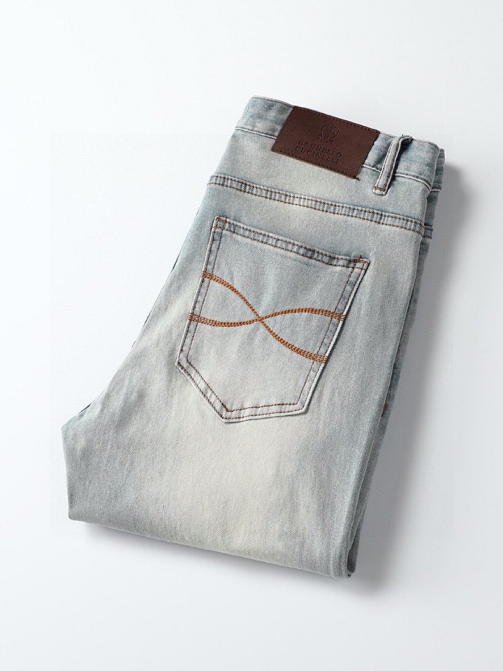 Brumello Cucinelli BC Original Cowboy Pants: Advanced Design, Tailoring, Quality, Imported Fabric – Size 29-38 (No. 35) - 图片 3