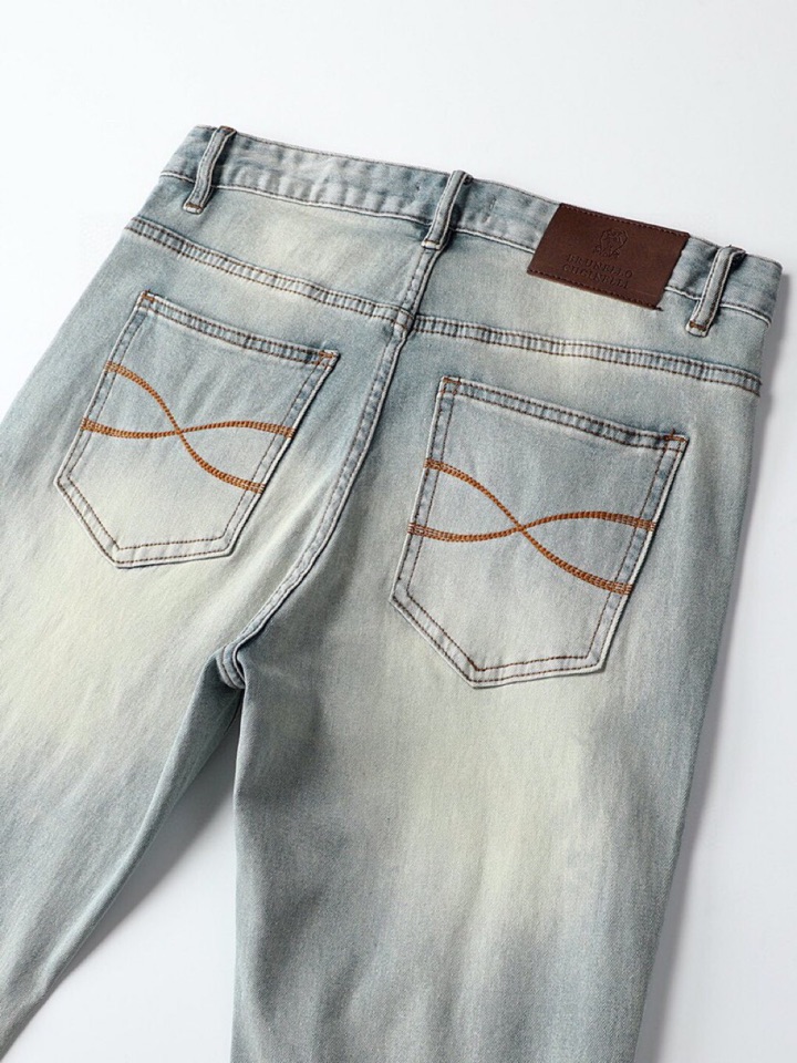 Brumello Cucinelli BC Original Cowboy Pants: Advanced Design, Tailoring, Quality, Imported Fabric – Size 29-38 (No. 35) - 图片 7
