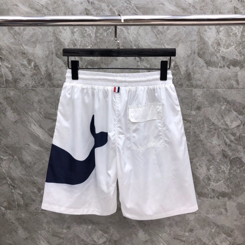 Title: P504 THOM BROWNE TB Whale Beach Shorts Summary Summary: Thom Browne Tom Brown TB Whale Beach shorts in white and blue colors, with code 1-4. Report - 图片 2