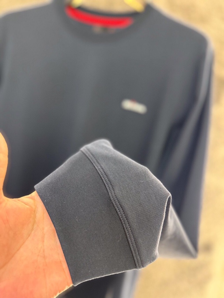 Luxurious Men’s Cotton Round T-Shirts in Classic Colors for Fall and Winter | Kiton Chilton 2025s - 图片 7