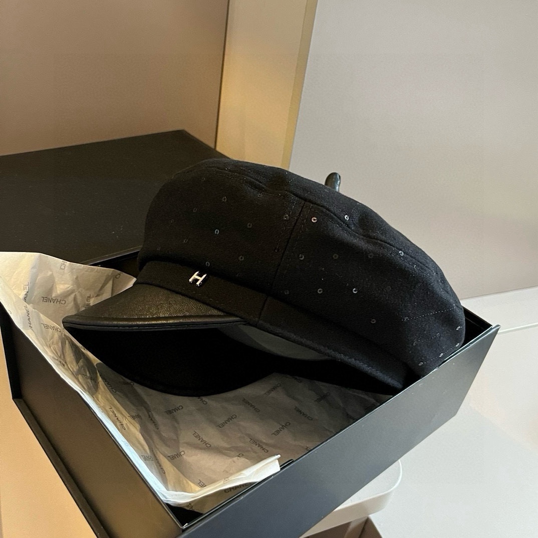 🆕

爱马仕新款鸭舌军帽，高级定制，头围57cm