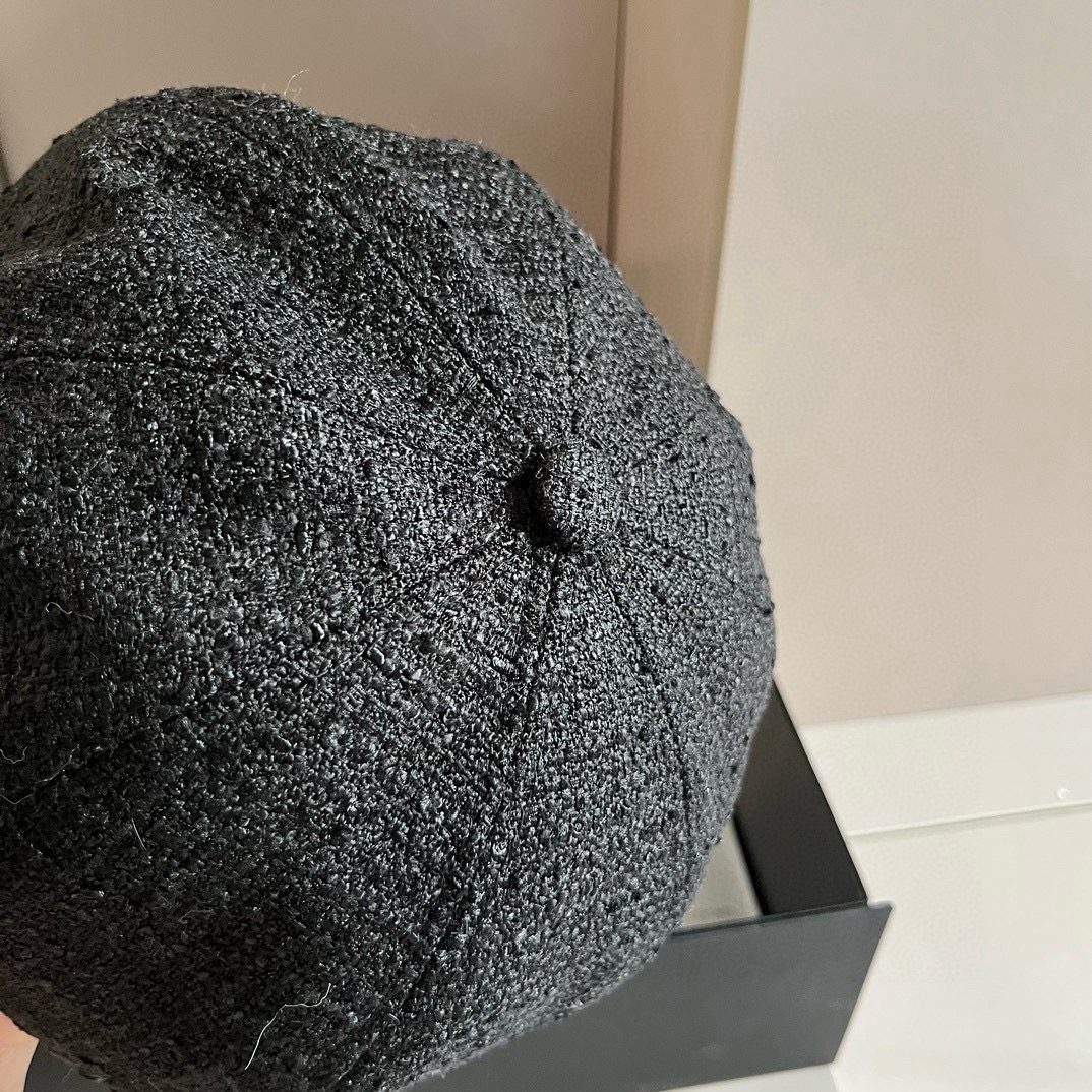 🆕

Chanel香奈儿八角南瓜帽，画家帽，头围57cm