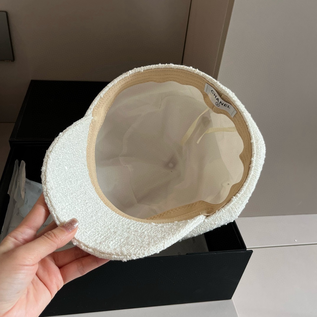 🆕

Chanel香奈儿八角南瓜帽，画家帽，头围57cm